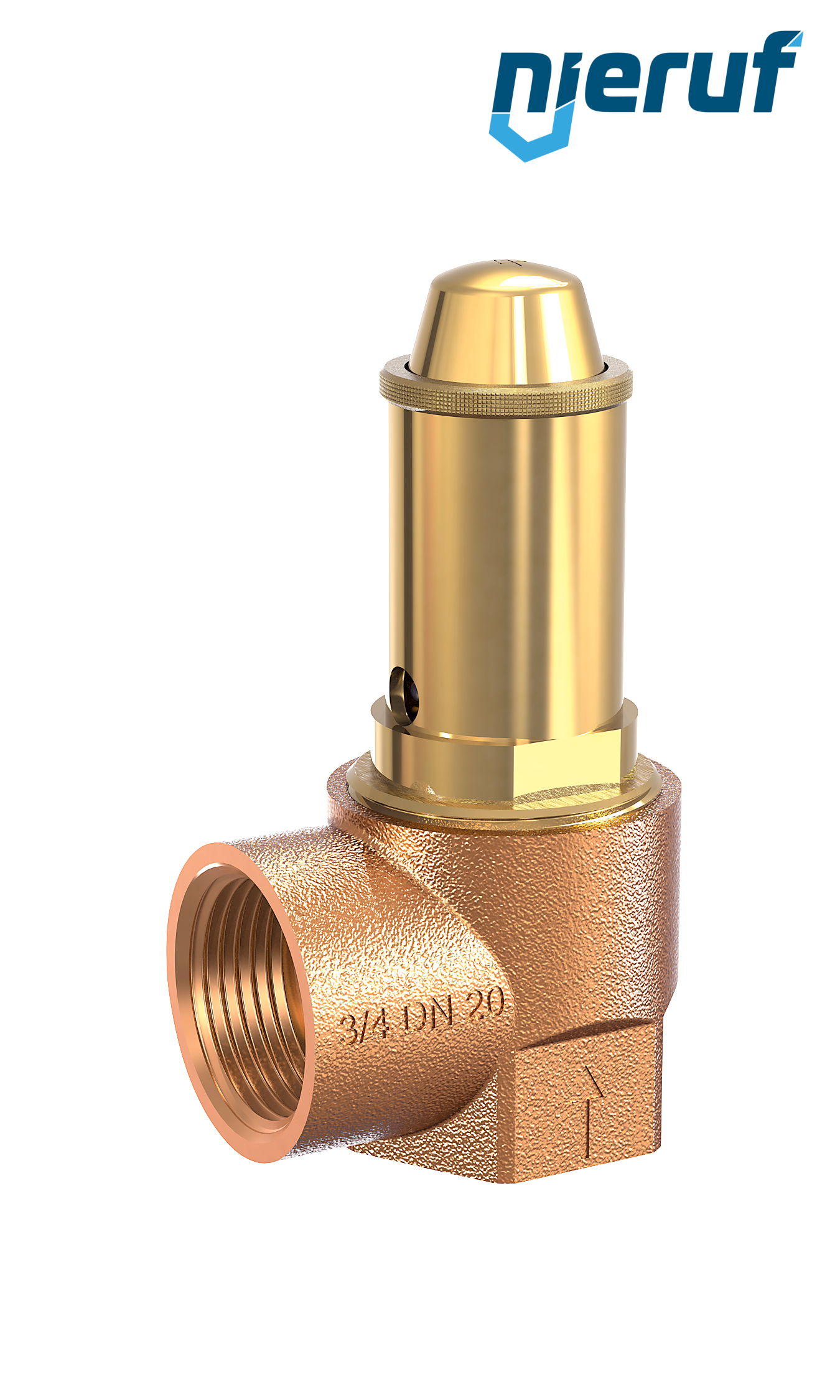 soupape de sûreté à membrane 1 1/2" x 1 1/2" femelle NBR SV16
