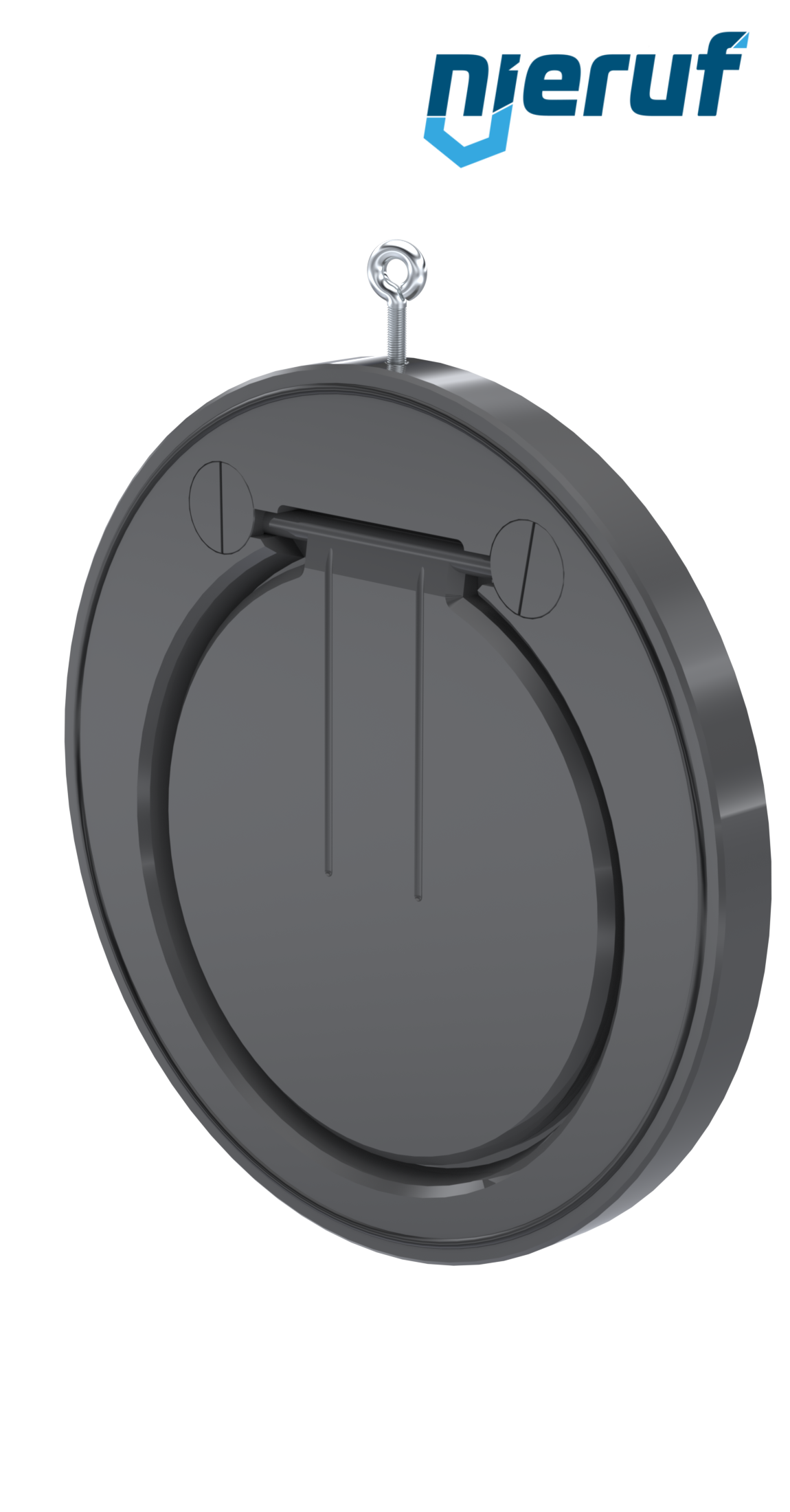 clapet anti-retour entre brides type wafer DN300 ZR05 plastique PVC-U EPDM