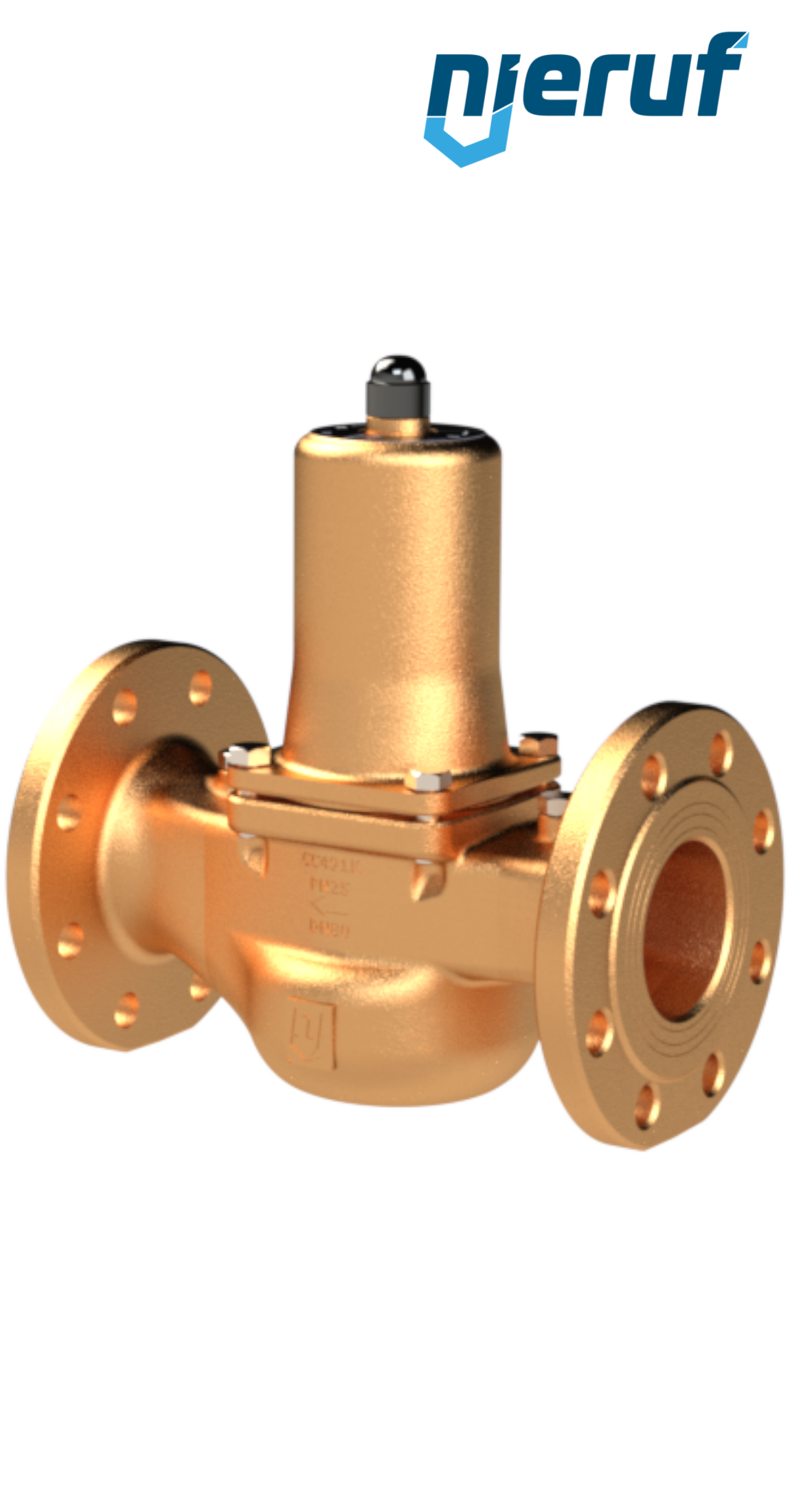 réducteur de pression DN 80 PN16 DM06 bronze / laiton FKM 1.0 - 8.0 bar