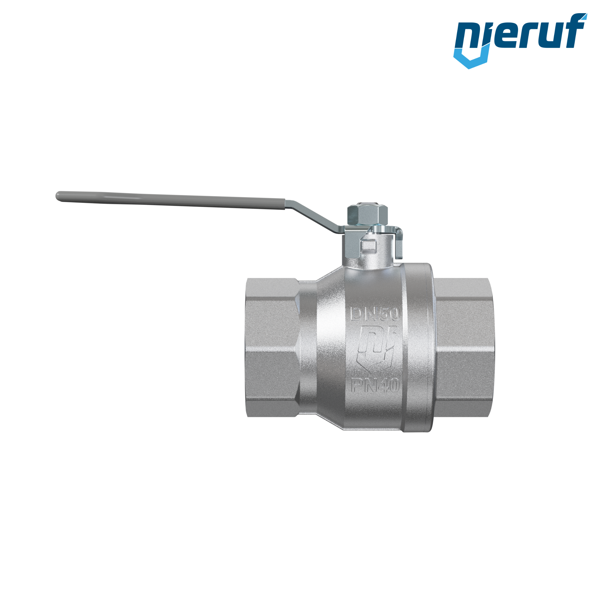 robinet à boisseau sphérique en laiton DN50 - 2" pouce GK02 gaz et eau potable DVGW