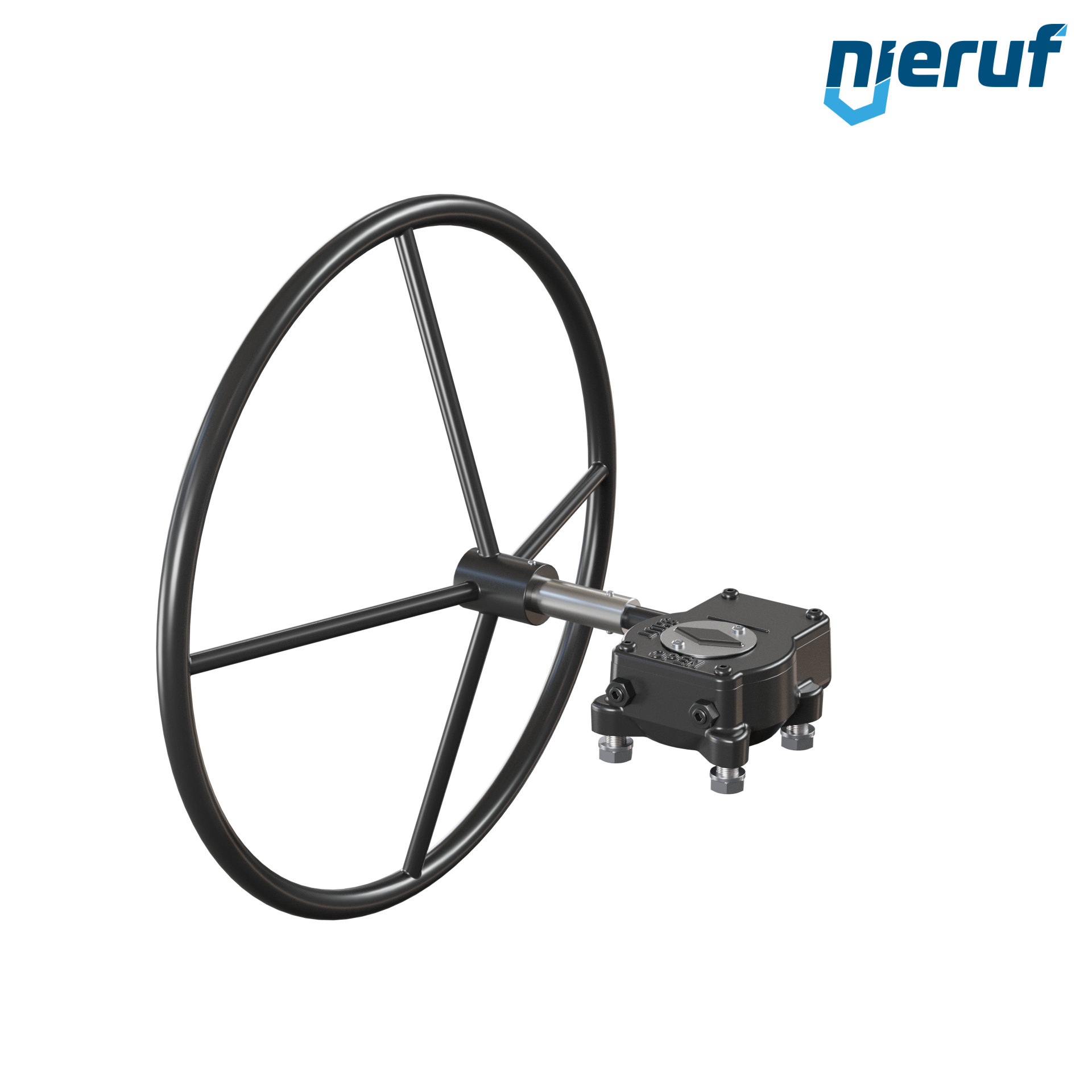 volantino HB03 in ghisa dimensione 3 ISO5211 F14 connessione 27mm quadrato diagonale