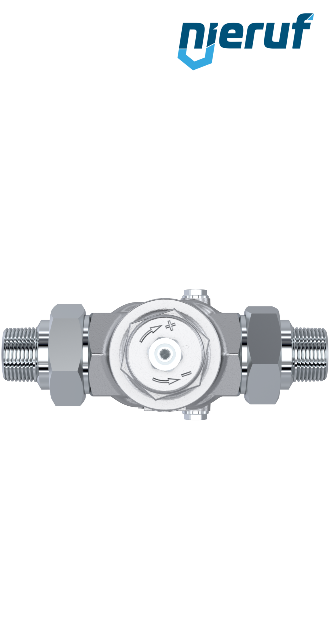 réducteur de pression mâle 1" pouce DM12 acier inoxydable FPM 0.5 - 9.0 bar