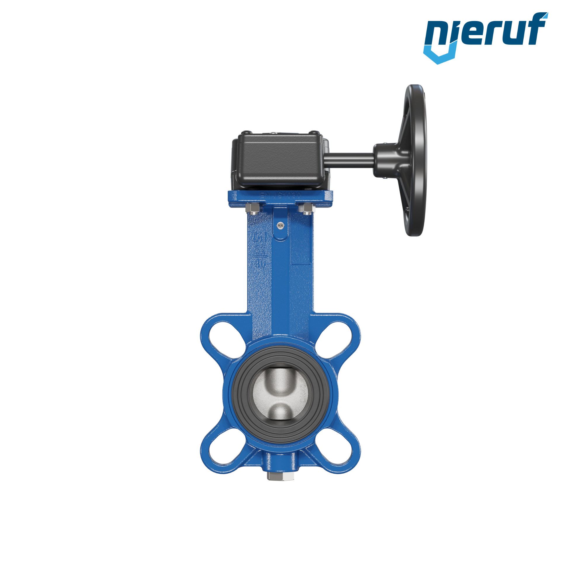 vanne papillon DN 32 PN6-PN10-PN16 & ANSI150 AK01 FPM volant