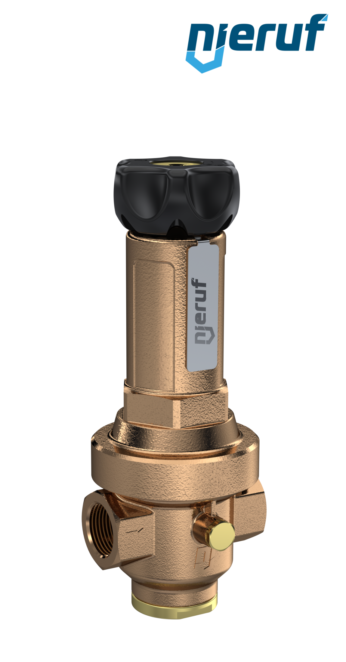 régulateur de pression de précision 1/2" pouce DM14 bronze EPDM 5.0 - 30.0 bar