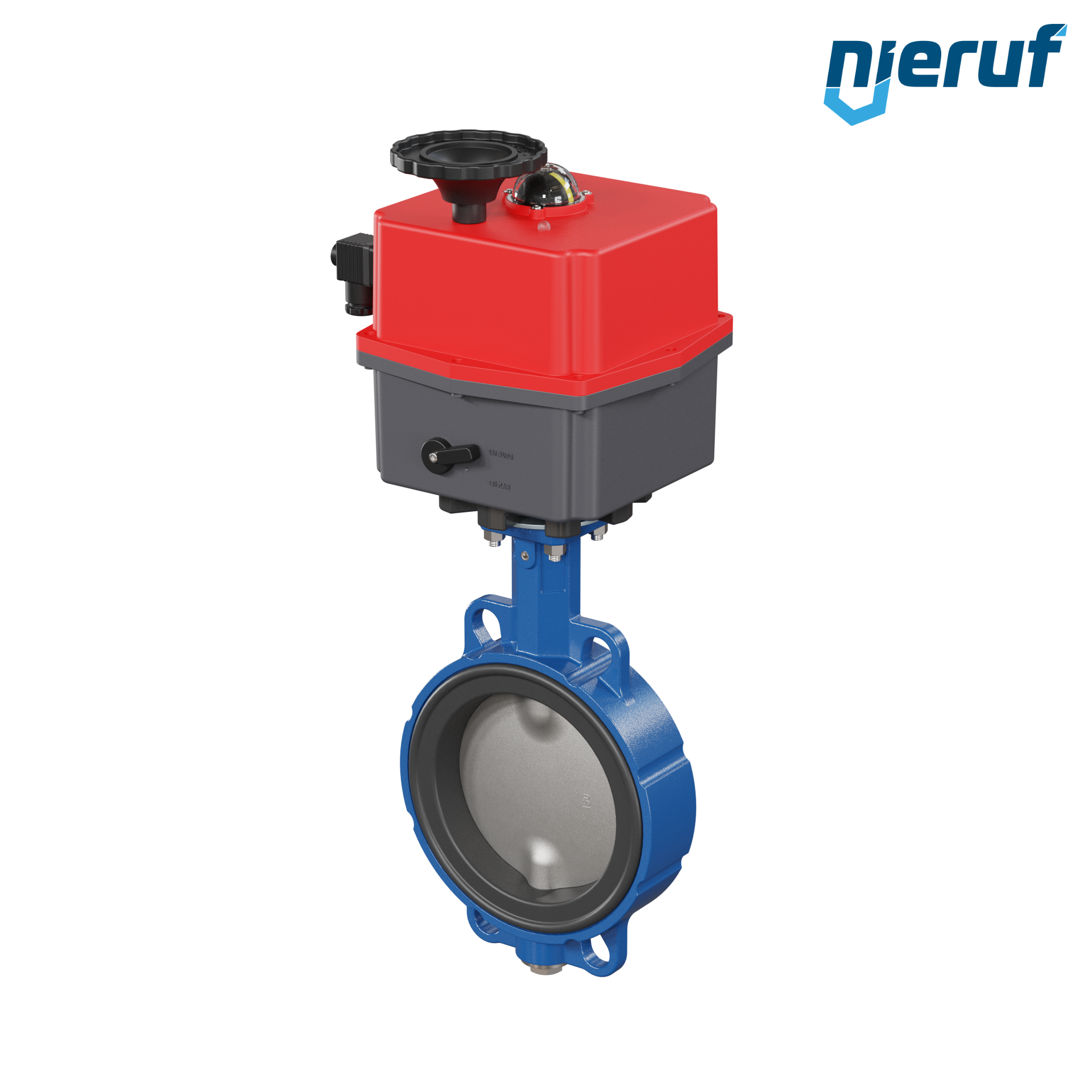 vanne papillon DN 150 avec oreilles centrées / wafer actionneur électronique 24-240V FPM