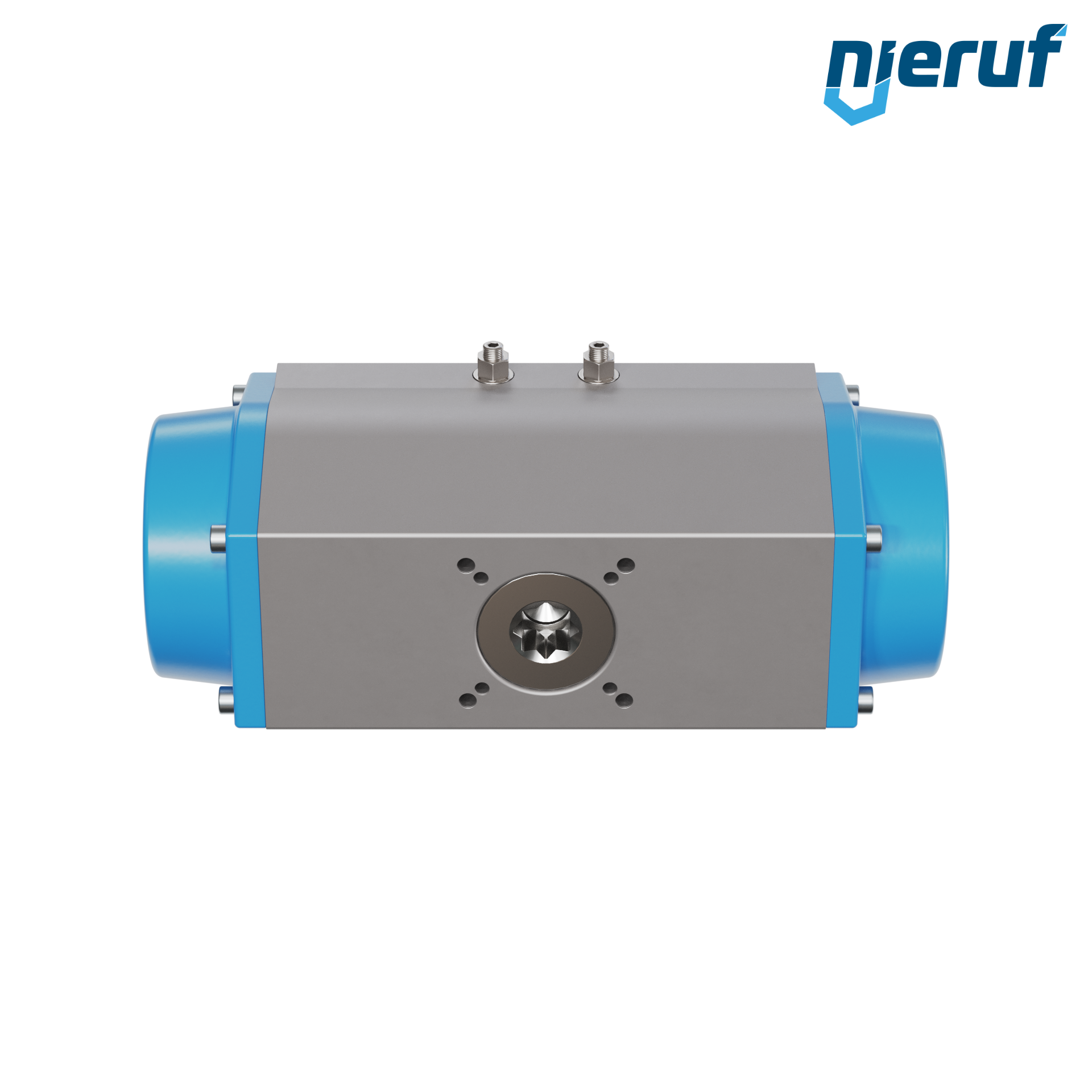 actionneur pneumatique AN02 simple effet, fermeture par ressort GS-160 90° avec 10 ressorts