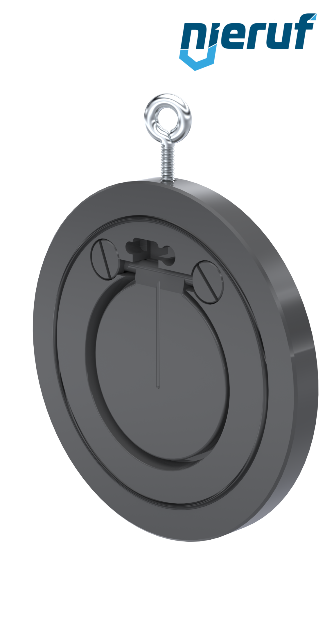 clapet anti-retour entre brides type wafer DN80 ZR05 plastique PVC-U NBR