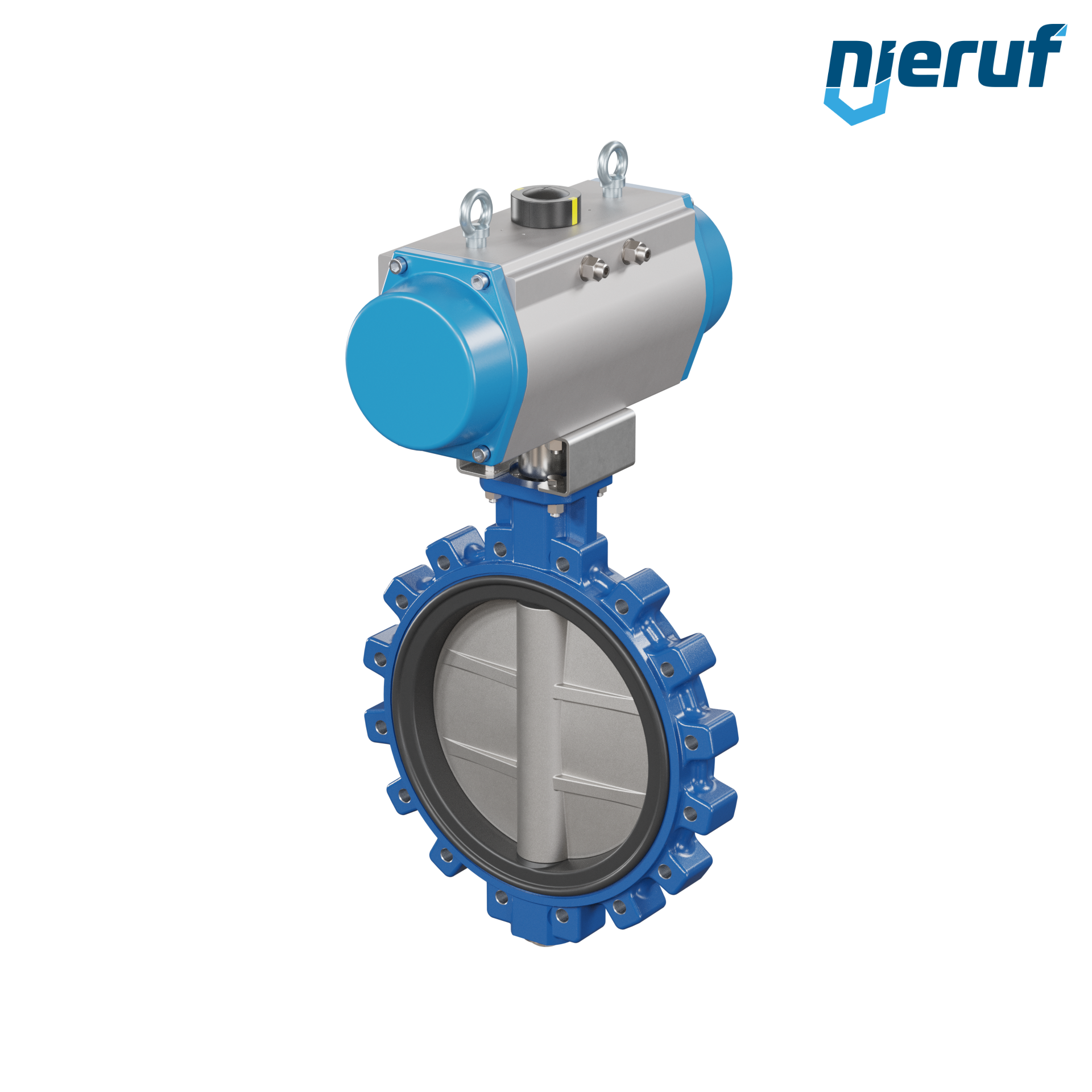 vanne papillon DN 350 AK02 FPM actionneur pneumatique à double effet