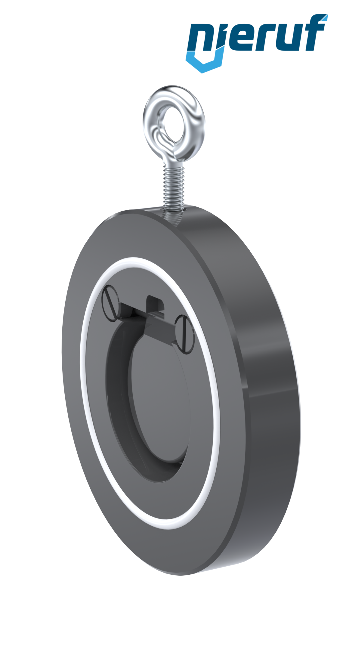 clapet anti-retour entre brides type wafer DN40 ZR05 plastique PVC-U PTFE