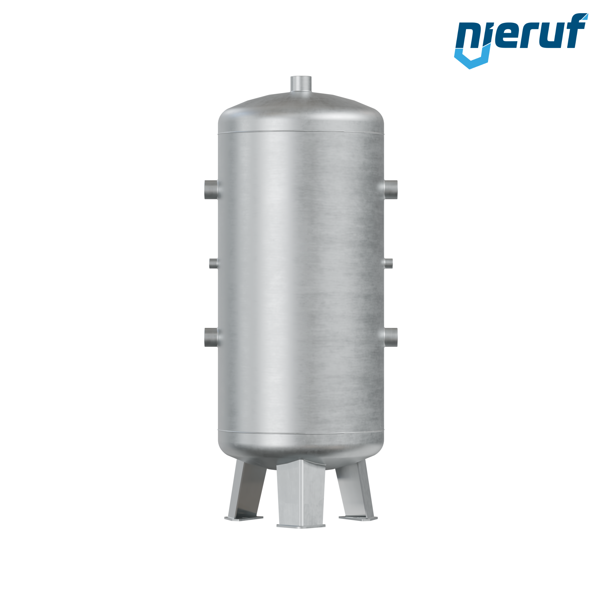Réservoir sous pression debout BE01 150 litres, 0-16 bar, acier galvanisé