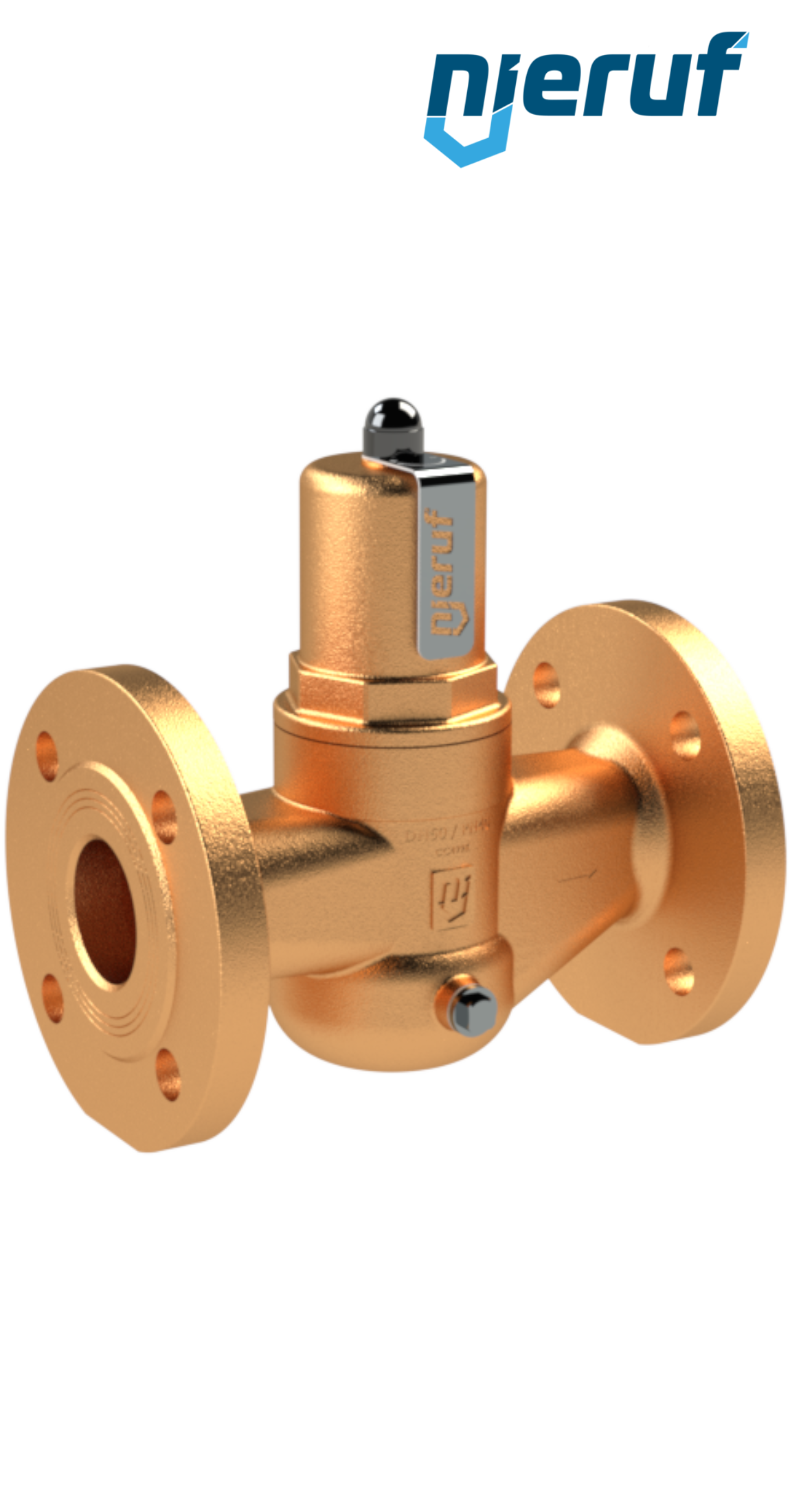 réducteur de pression DN 40 PN40 DM06 bronze / laiton FKM 5.0 - 15.0 bar