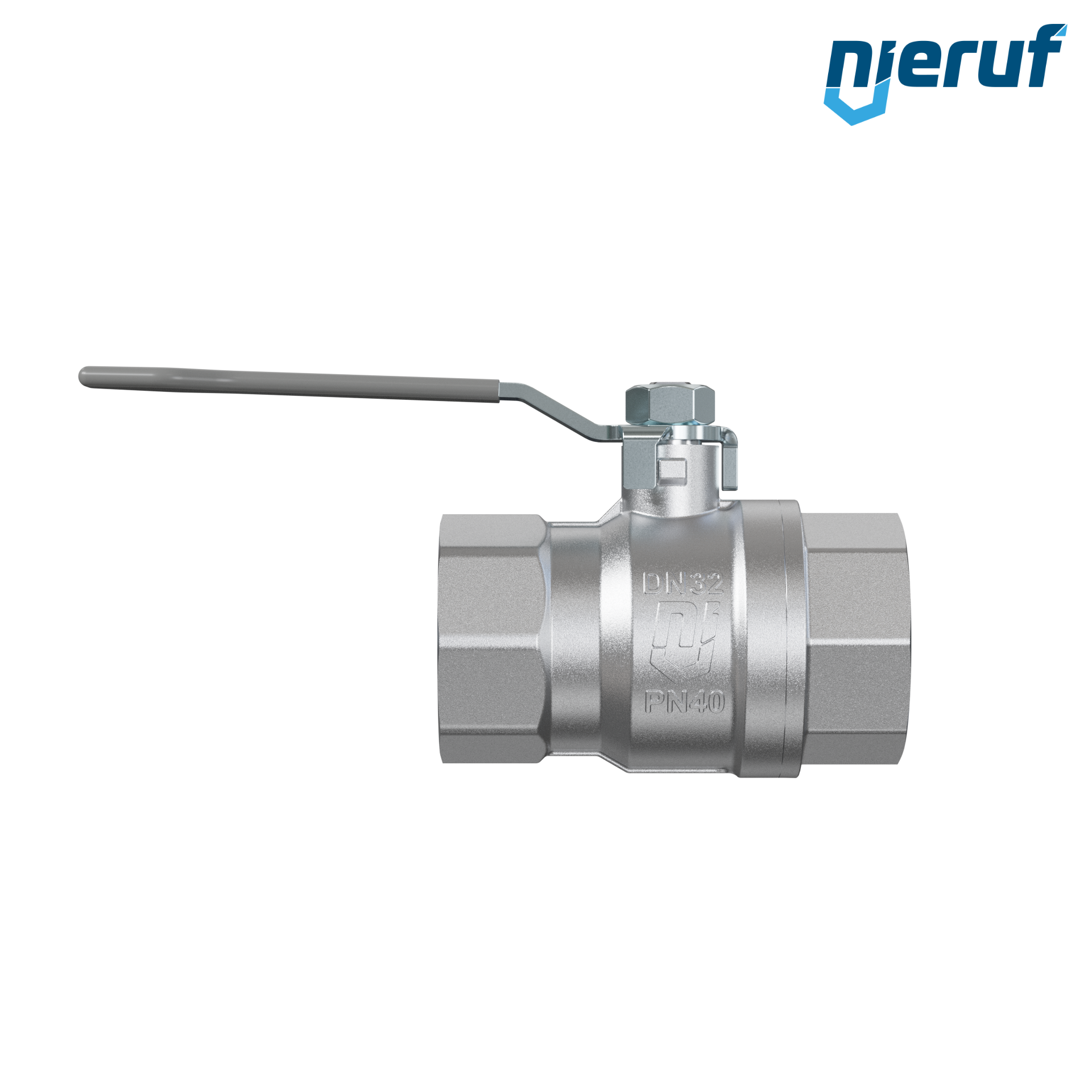 robinet à boisseau sphérique en laiton DN32 - 1 1/4" pouce GK02 gaz et eau potable DVGW