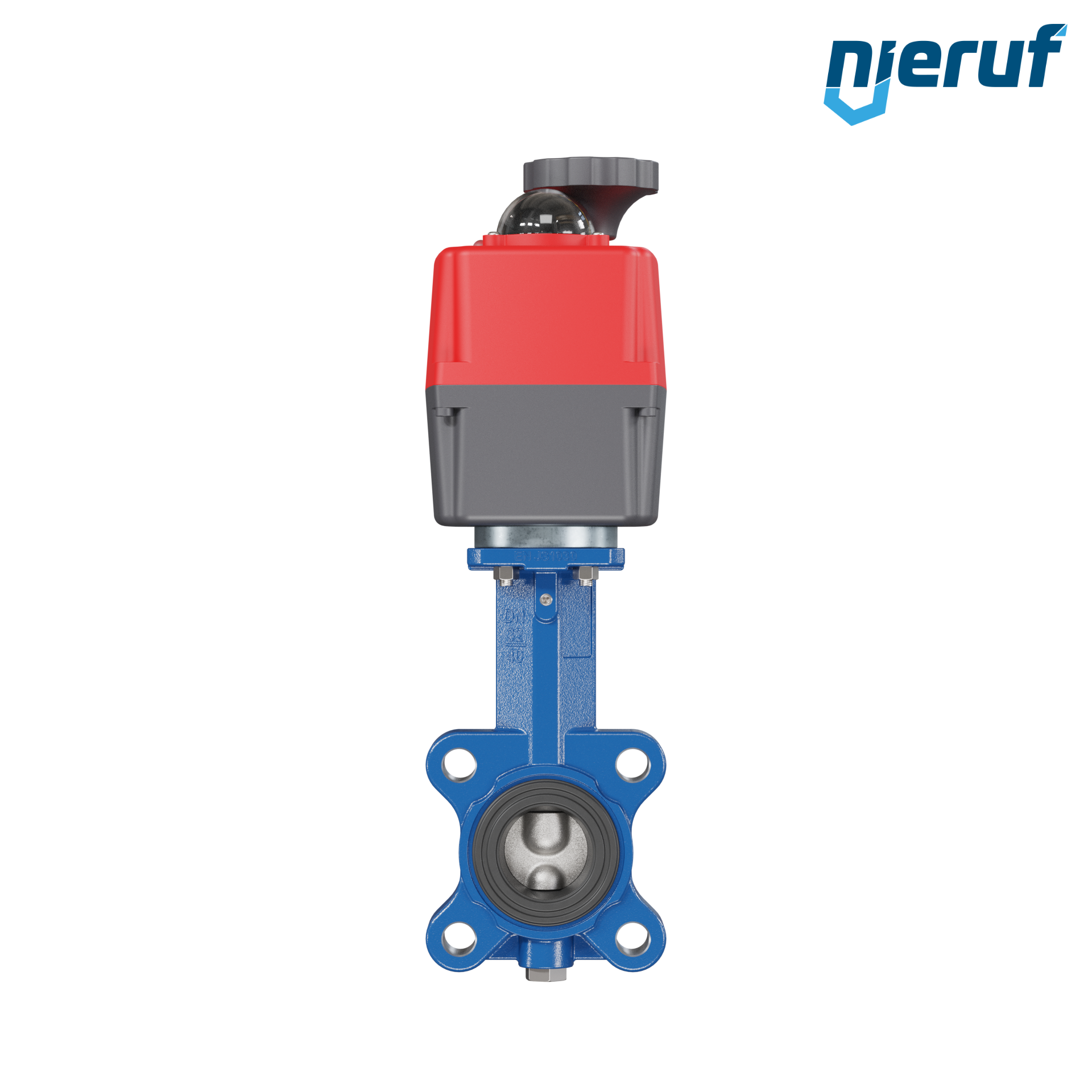 vanne papillon DN 40 avec oreilles taraudées / lug actionneur électronique 24-240V FDA