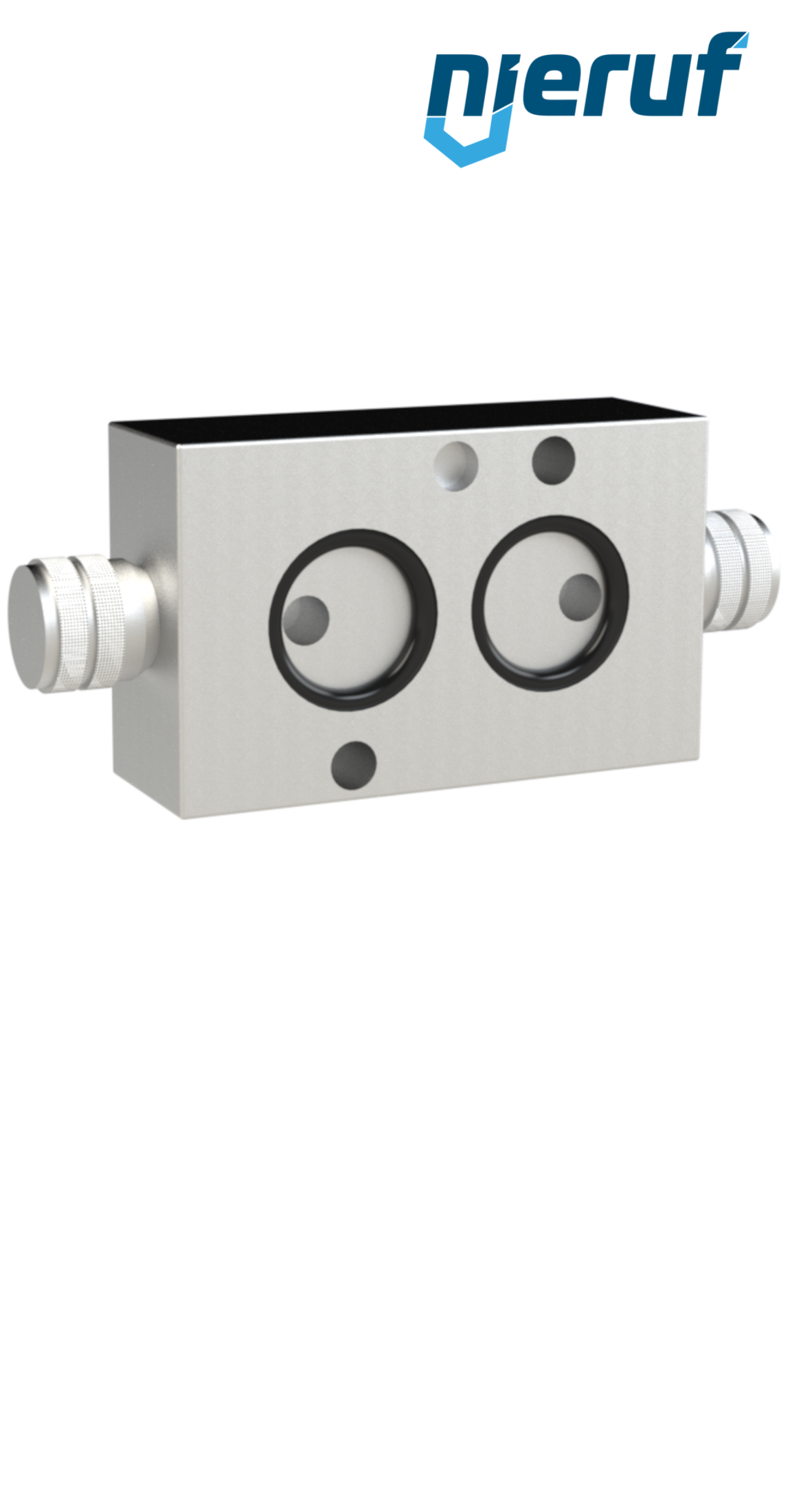 plaque d'étranglement pour électrovanne 3/2 voies avec actionnement manuel plaque d'étranglement pour électrovanne 3/2 voies avec actionnement manuel