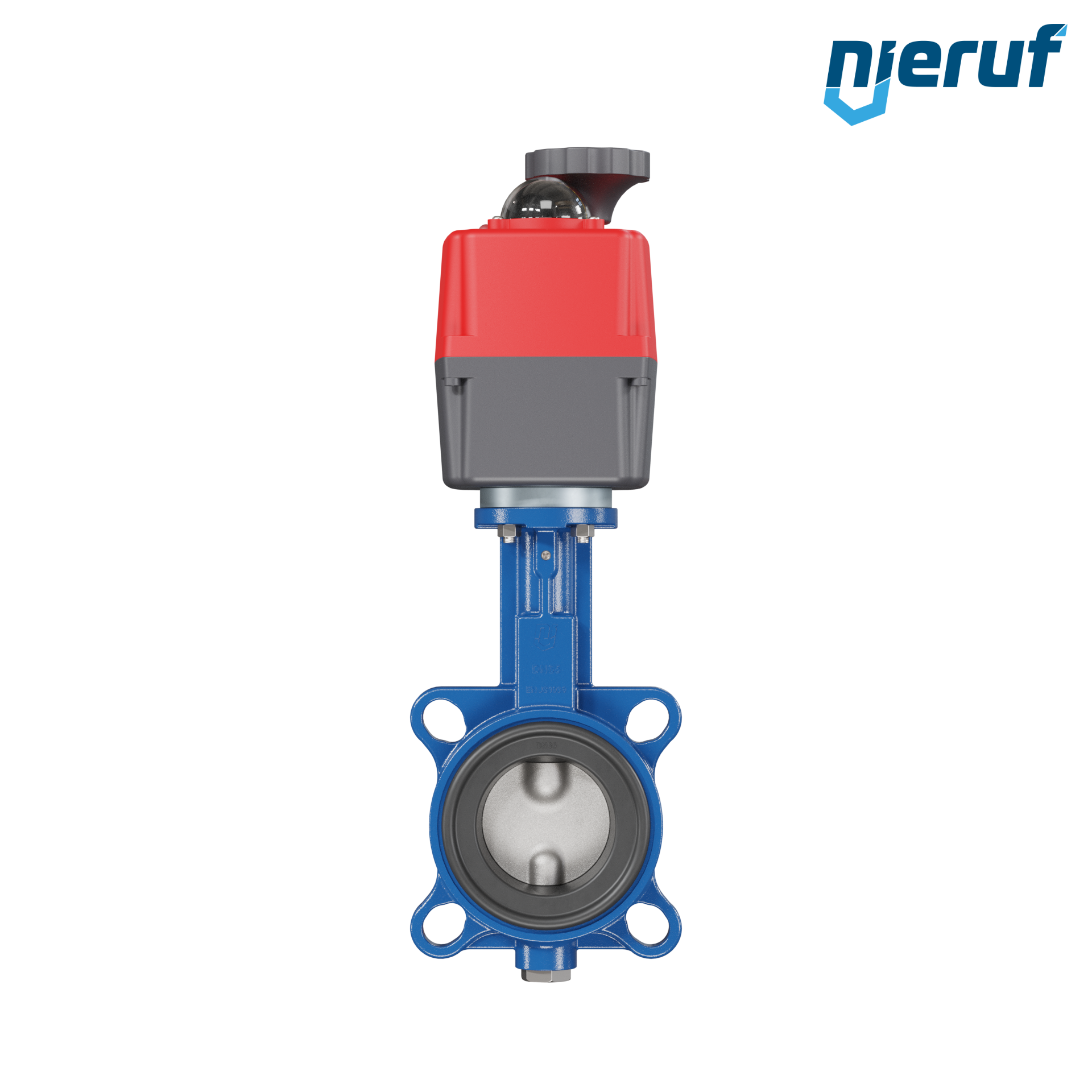 vanne papillon DN 65 avec oreilles centrées / wafer actionneur électronique 24-240V DVGW-eau potable