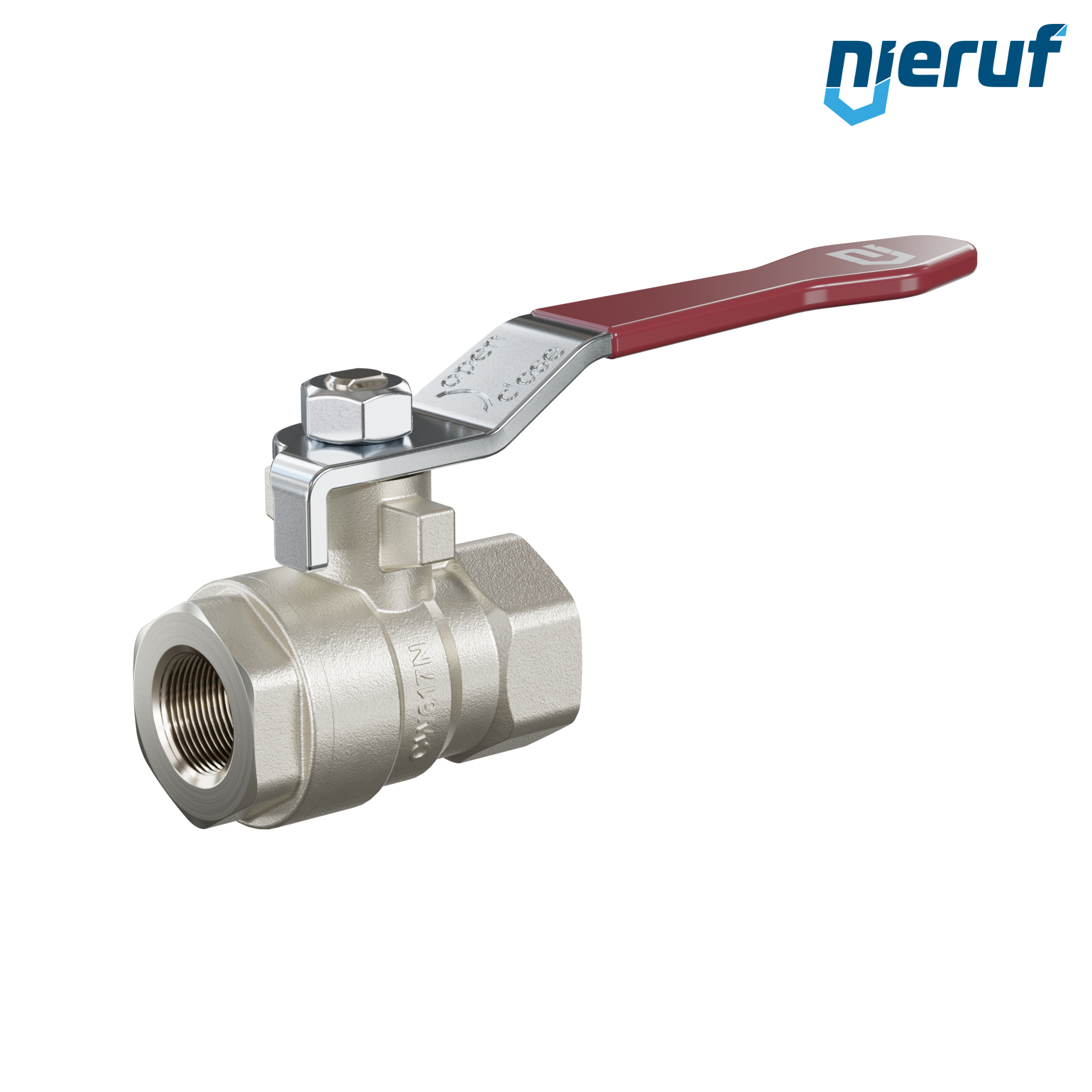 valvola a sfera a 2 vie DN8 - 1/4" pollici GK01 entrambi i lati con filettatura interna valvola a sfera a 2 vie DN8 - 1/4" pollici GK01 entrambi i lati con filettatura interna