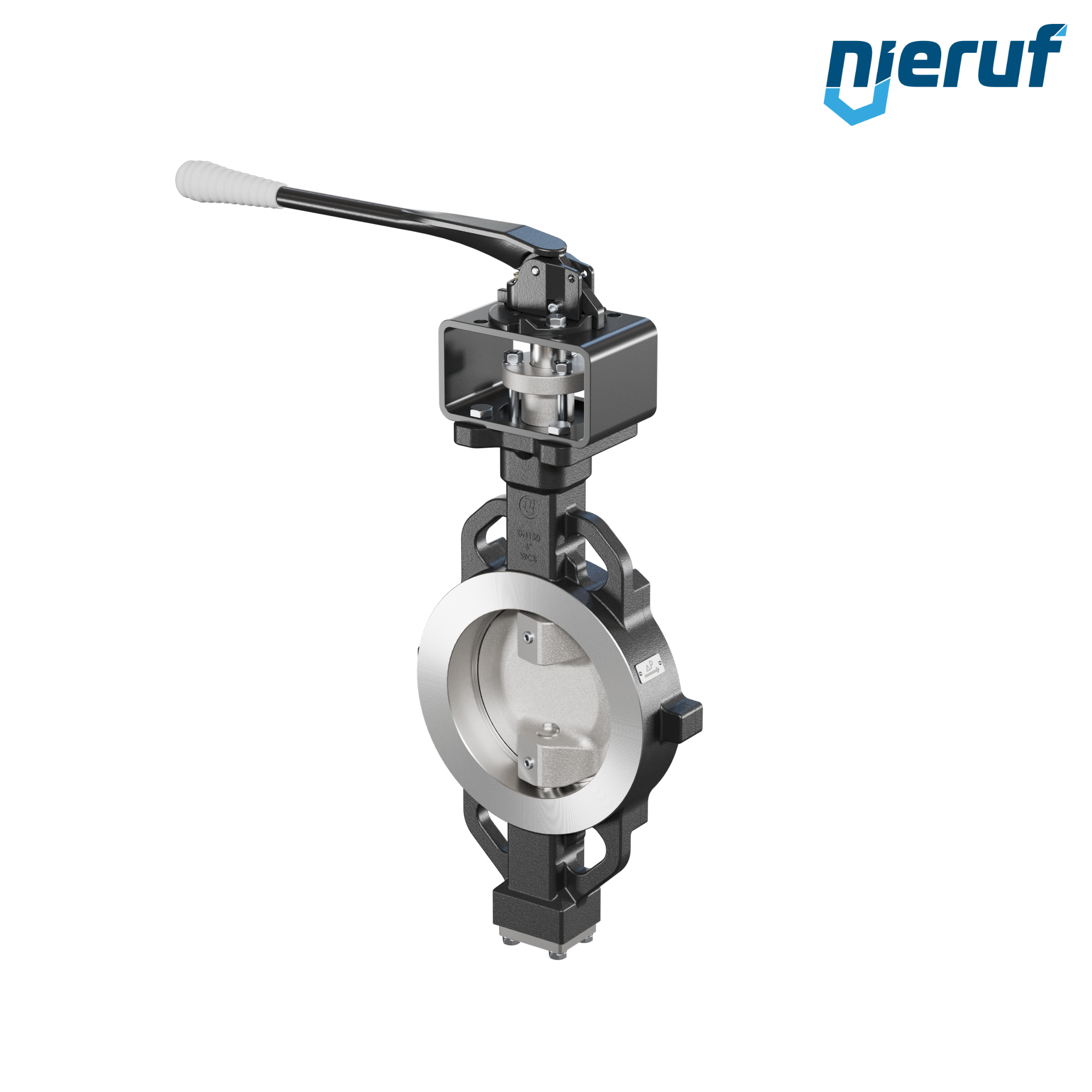 vanne papillon double excentration AK11 DN 150 PN10-40 ANSI150-300 levier manuel