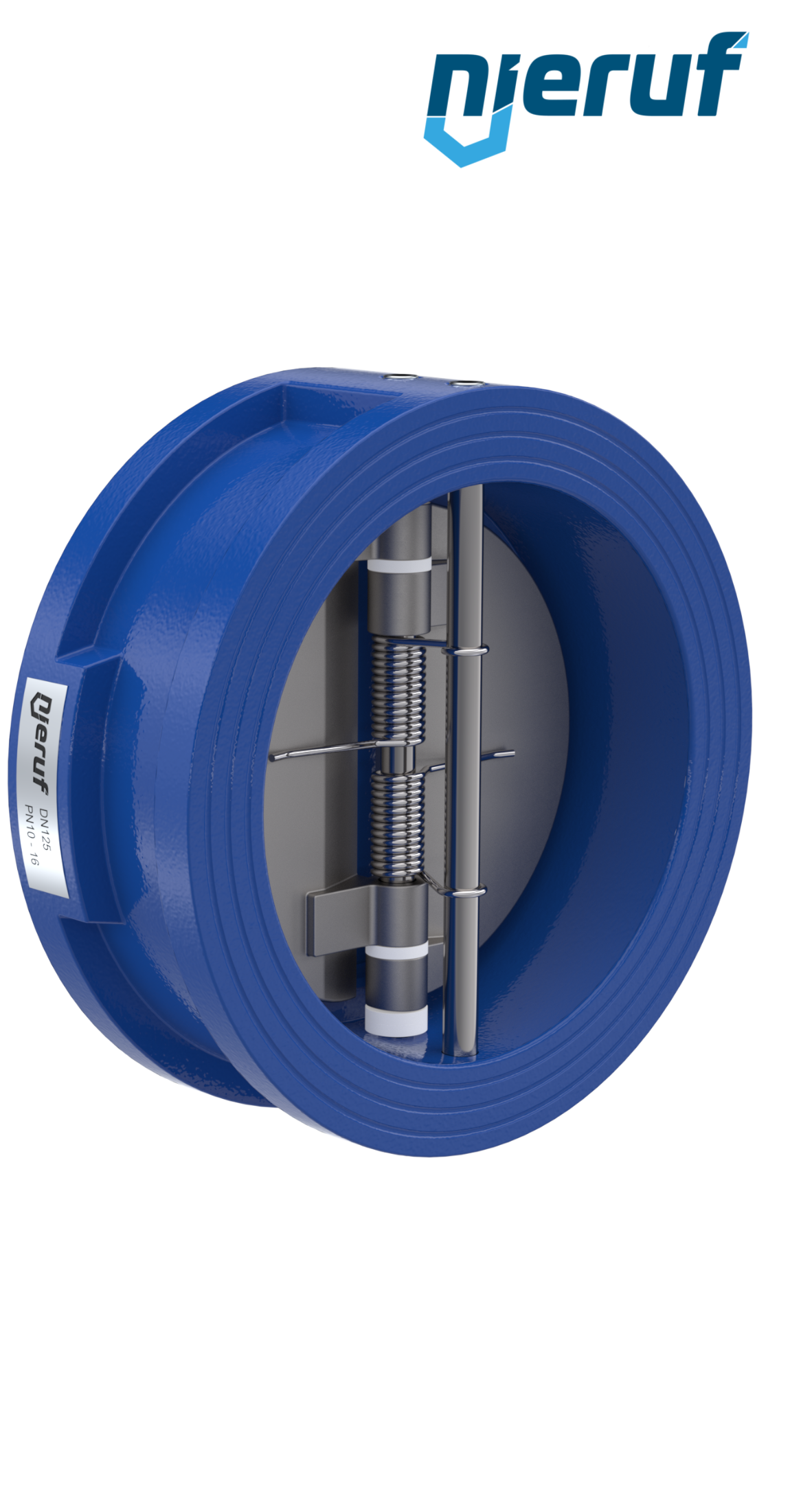 clapet anti-retour à double battant DN125 DR01 GGG40 NBR