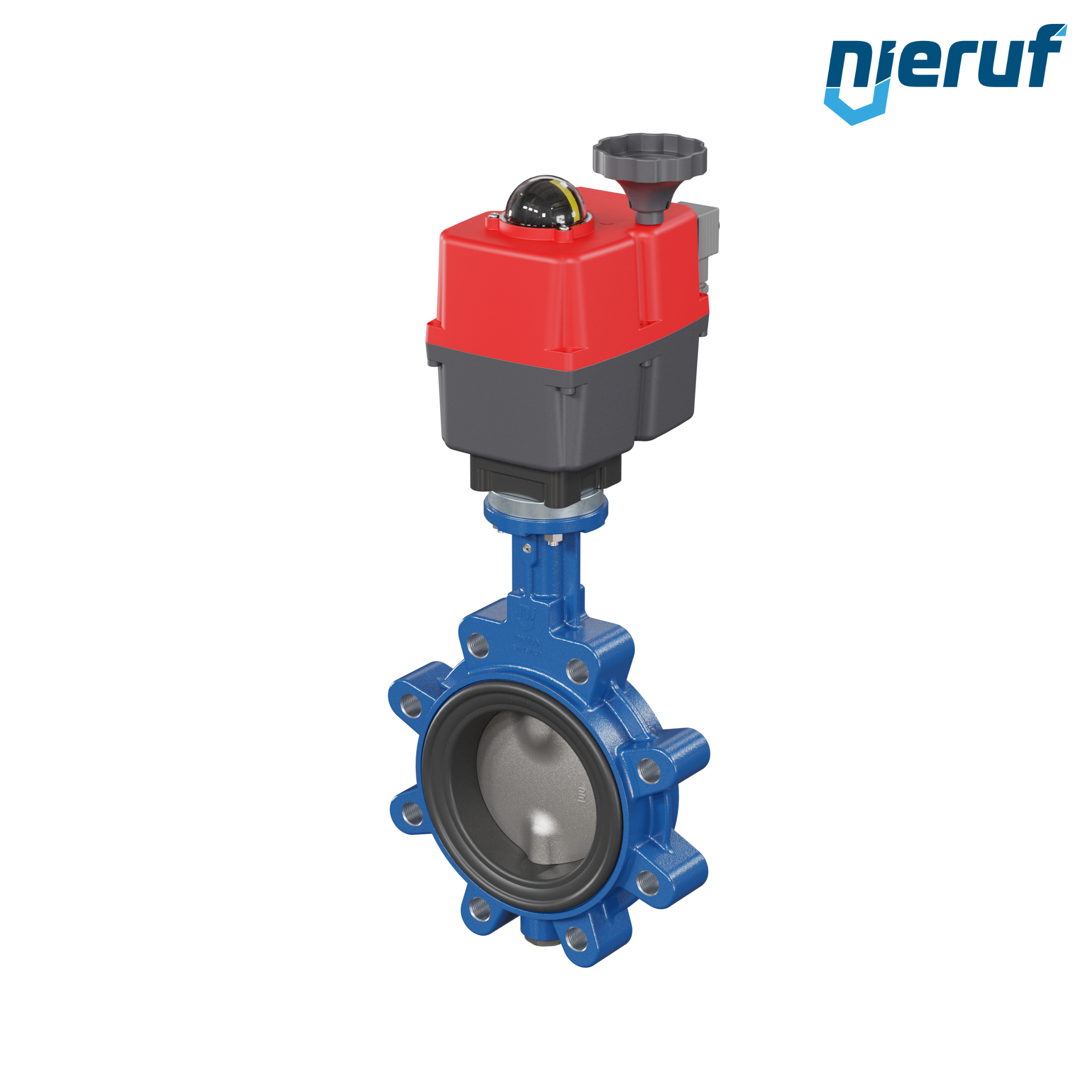 vanne papillon DN 100 avec oreilles taraudées / lug actionneur électronique 24-240V FPM