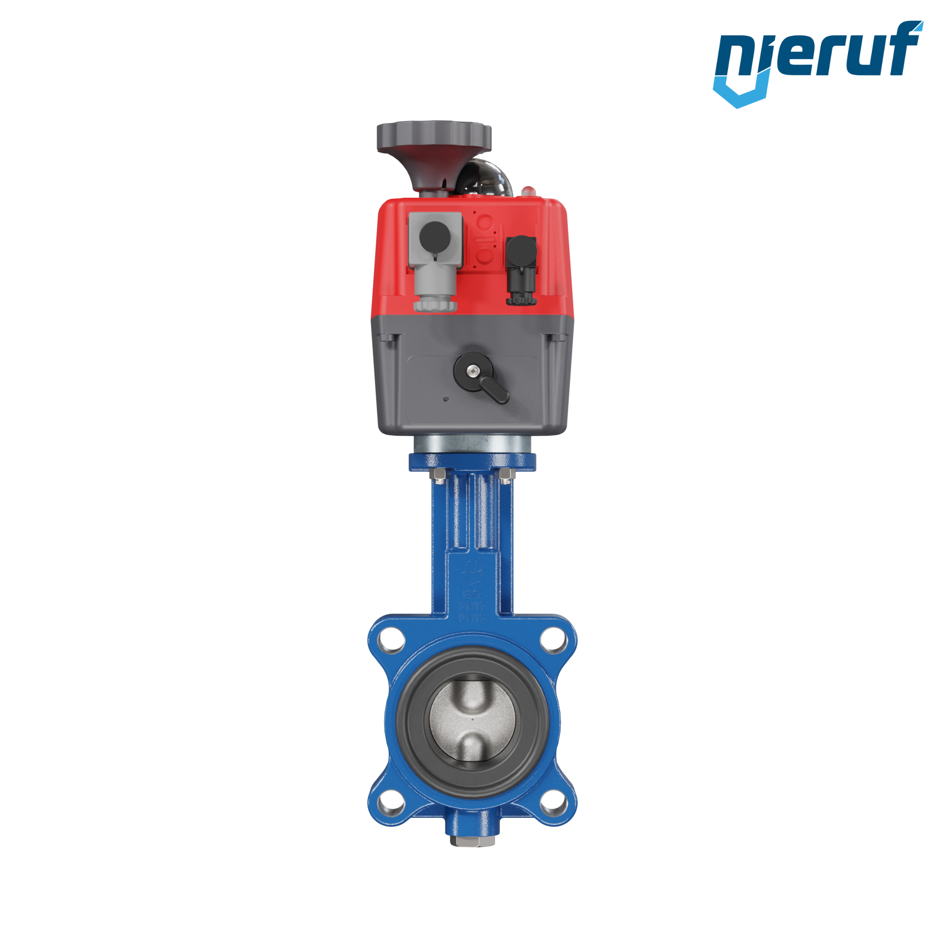 vanne papillon DN 50 avec oreilles taraudées / lug actionneur électronique 24-240V DVGW-eau potable