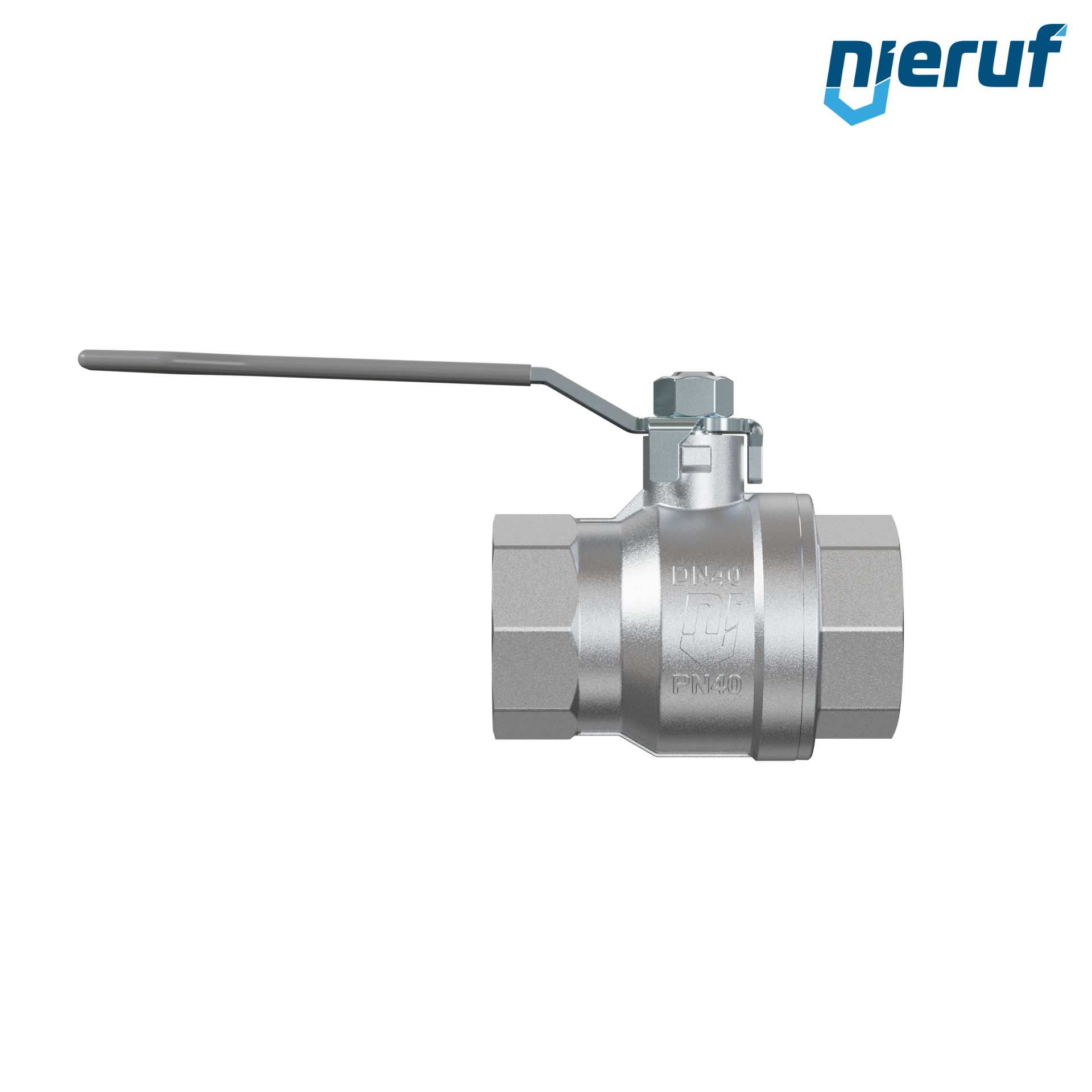 robinet à boisseau sphérique en laiton DN40 - 1 1/2" pouce GK02 gaz et eau potable DVGW