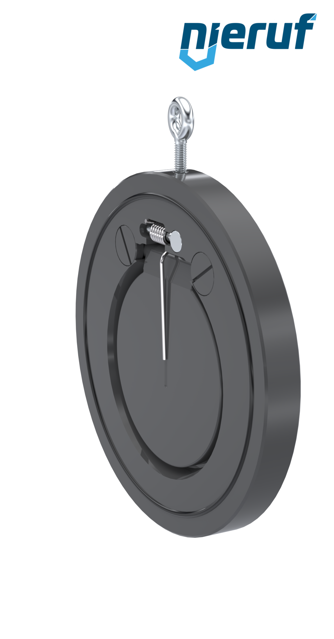 clapet anti-retour entre brides type wafer avec ressort DN125 ZR07 plastique PVC-U EPDM