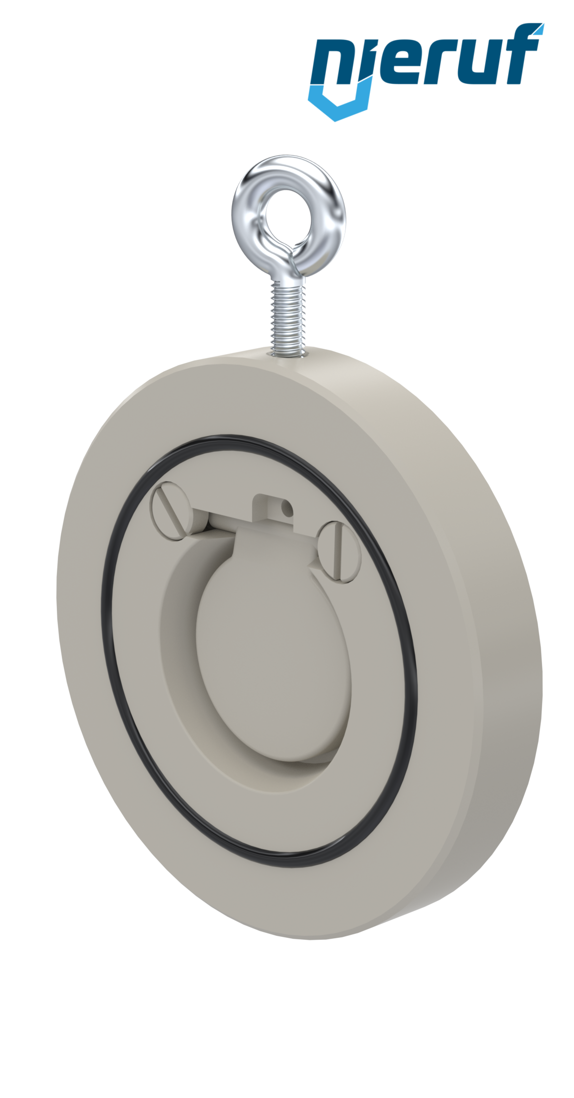 clapet anti-retour entre brides type wafer DN40 ZR06 plastique PP-H NBR