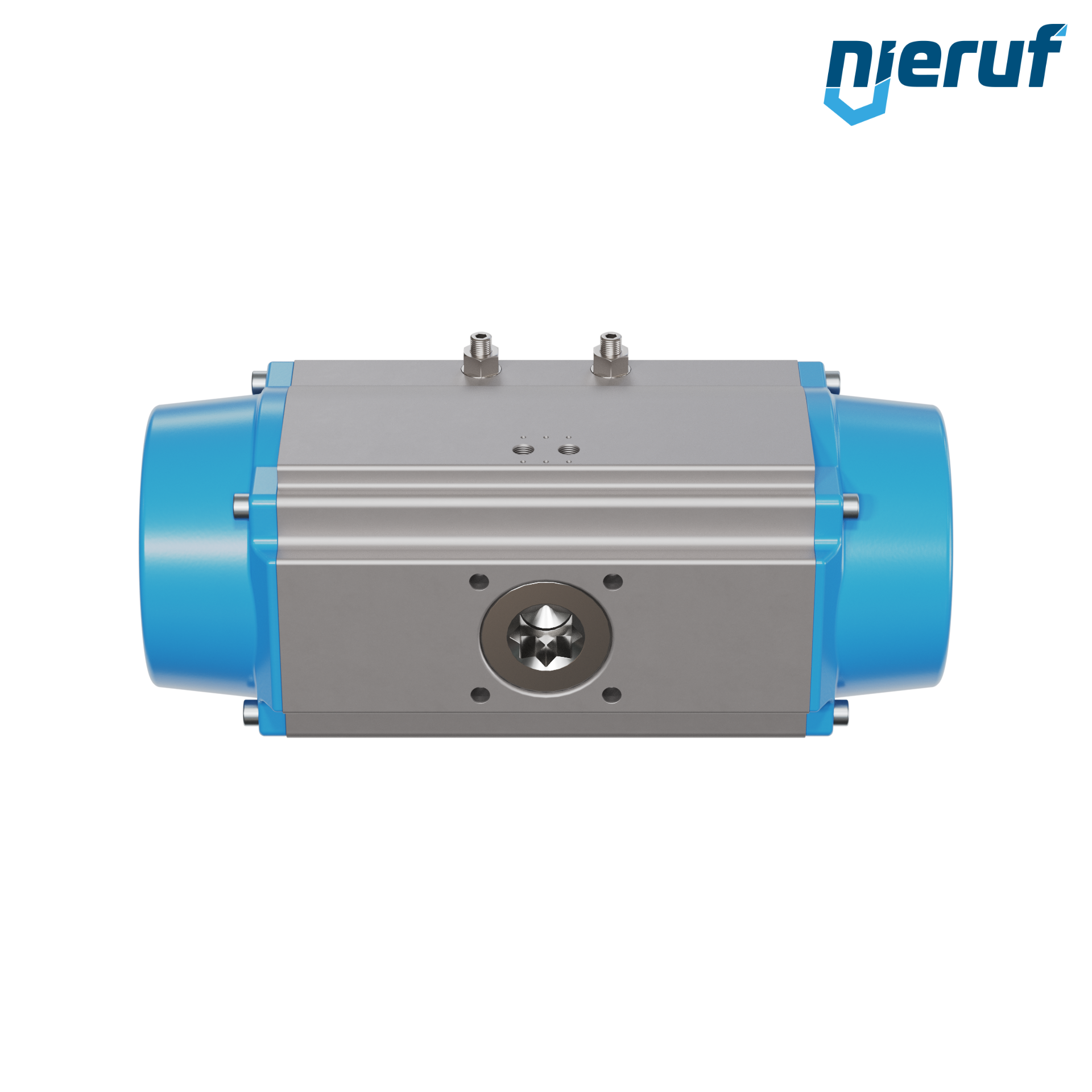 actionneur pneumatique AN02 simple effet, fermeture par ressort GS-270 90° avec 8 ressorts