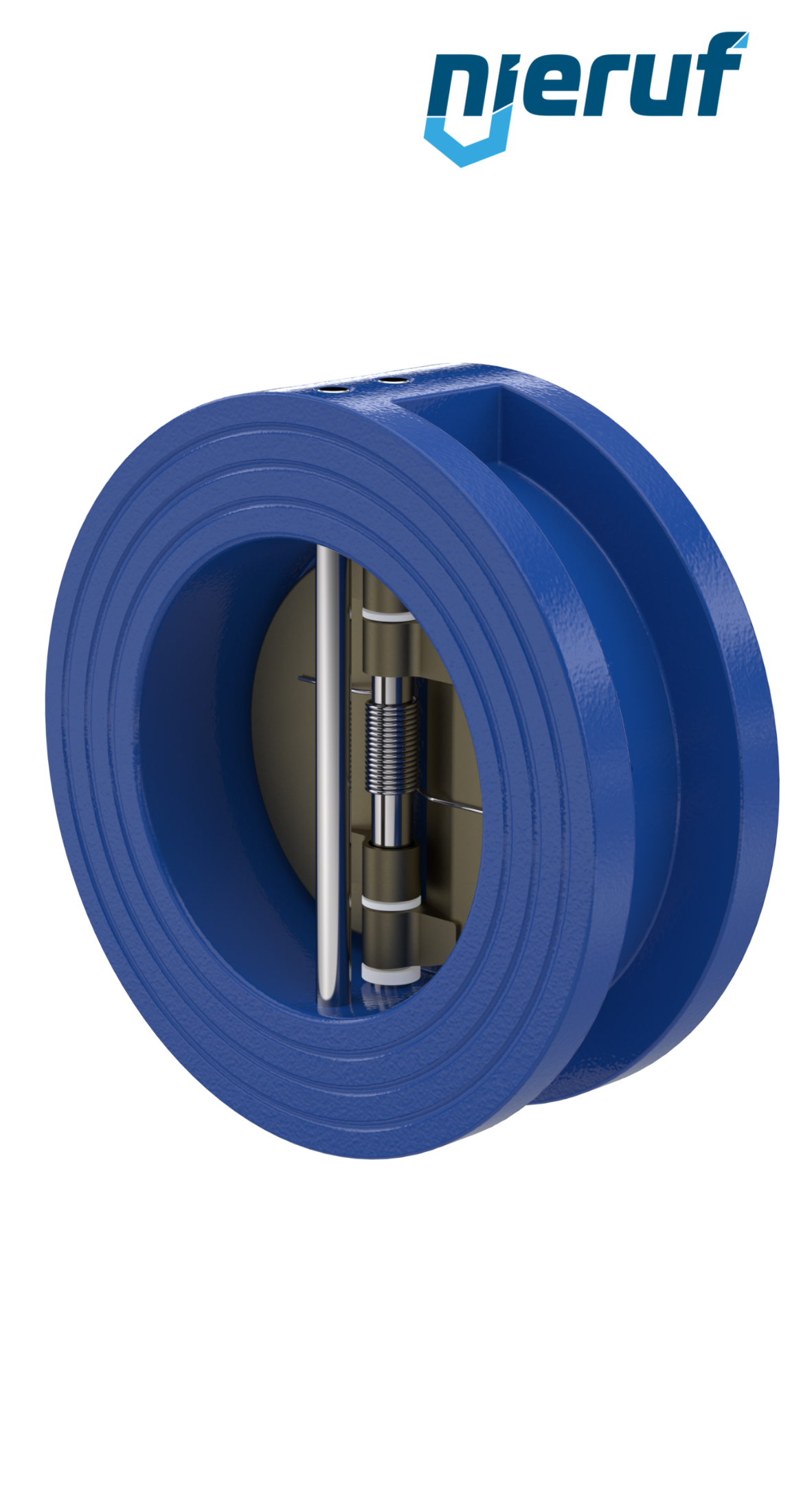 clapet anti-retour à double battant DN65 DR04 GGG40 NBR