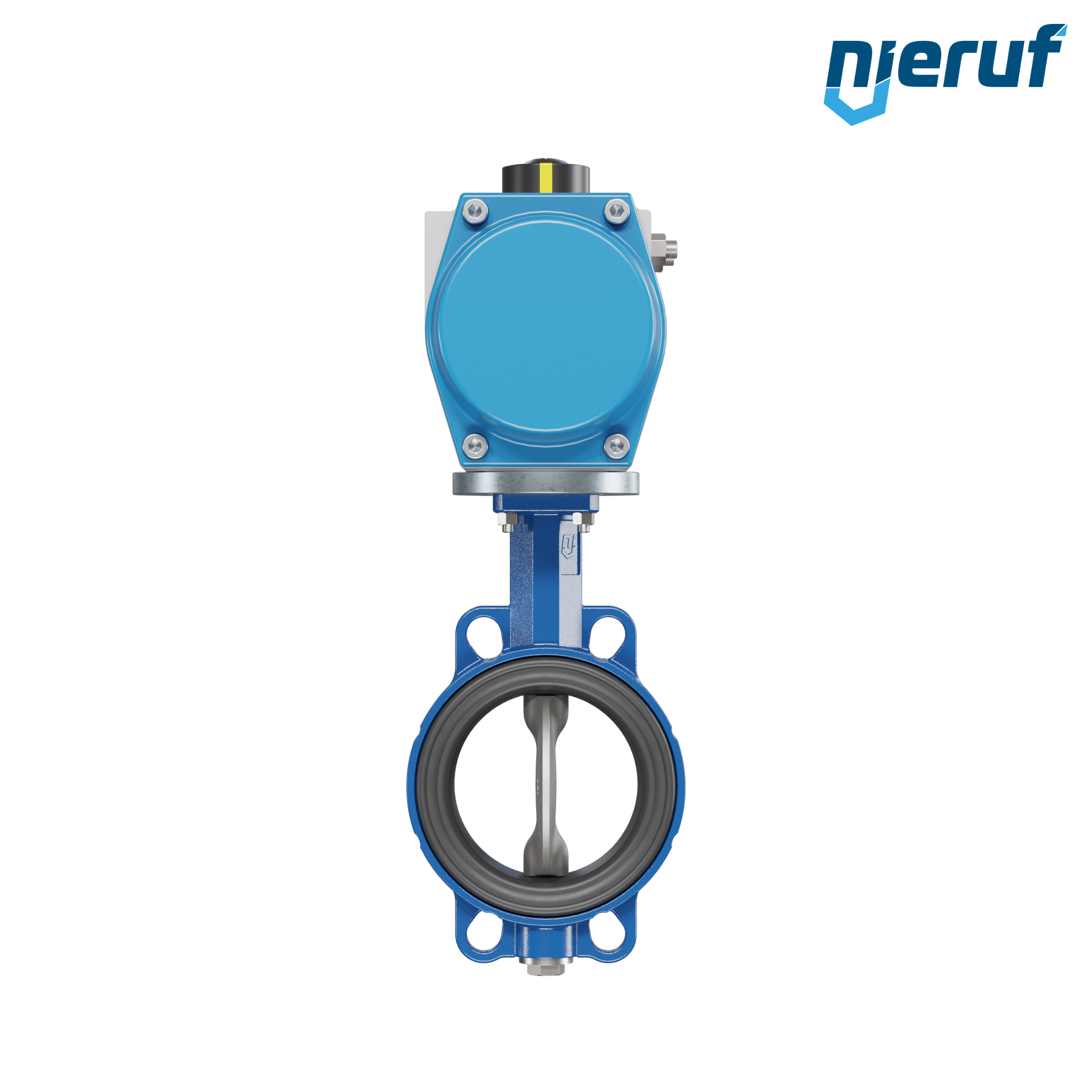 vanne papillon DN 125 AK01 EPDM DVGW eau potable, WRAS, ACS, W270 actionneur pneumatique à simple effet ouverture par ressort