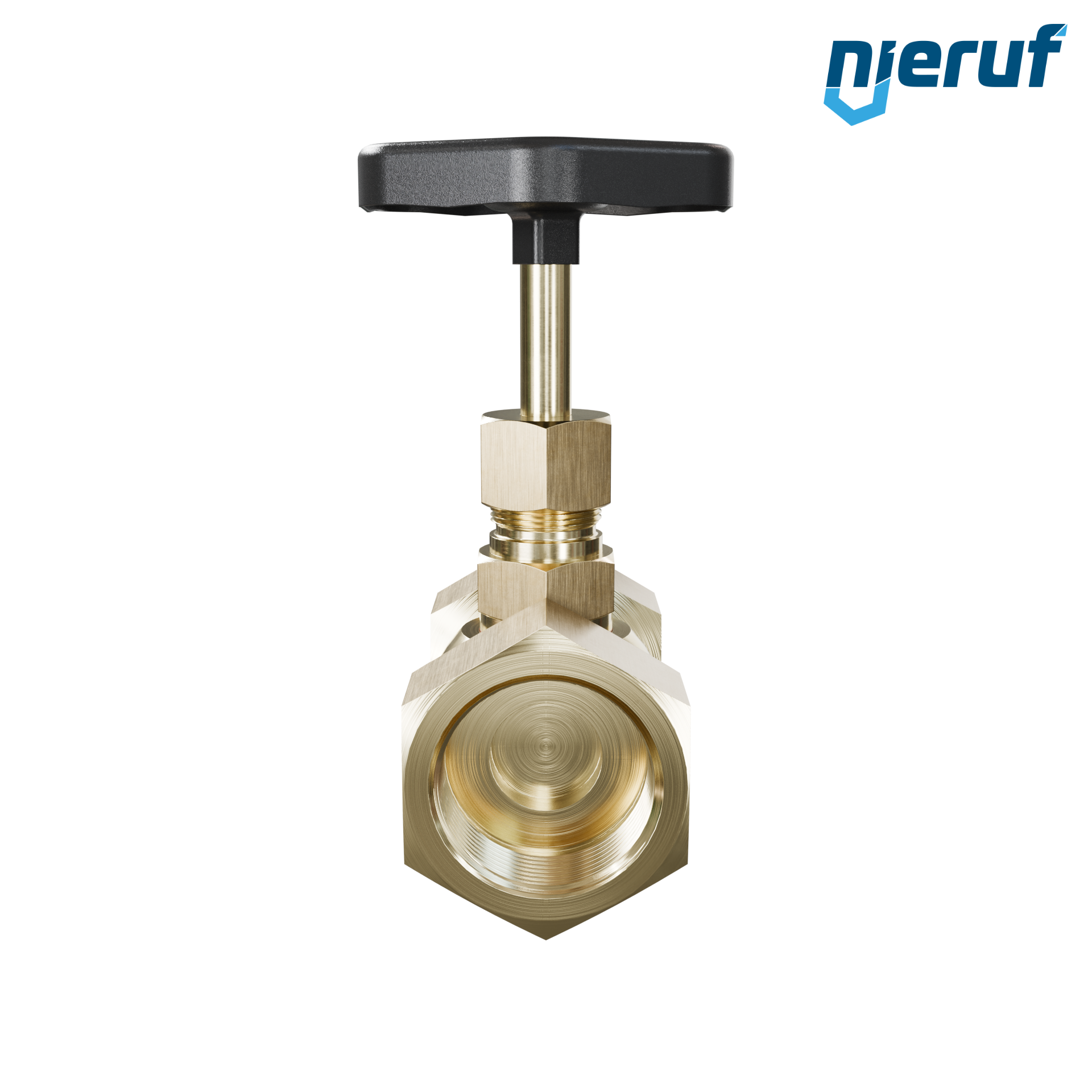 vanne à pointeau  1 1/2" pouce NV02 laiton
