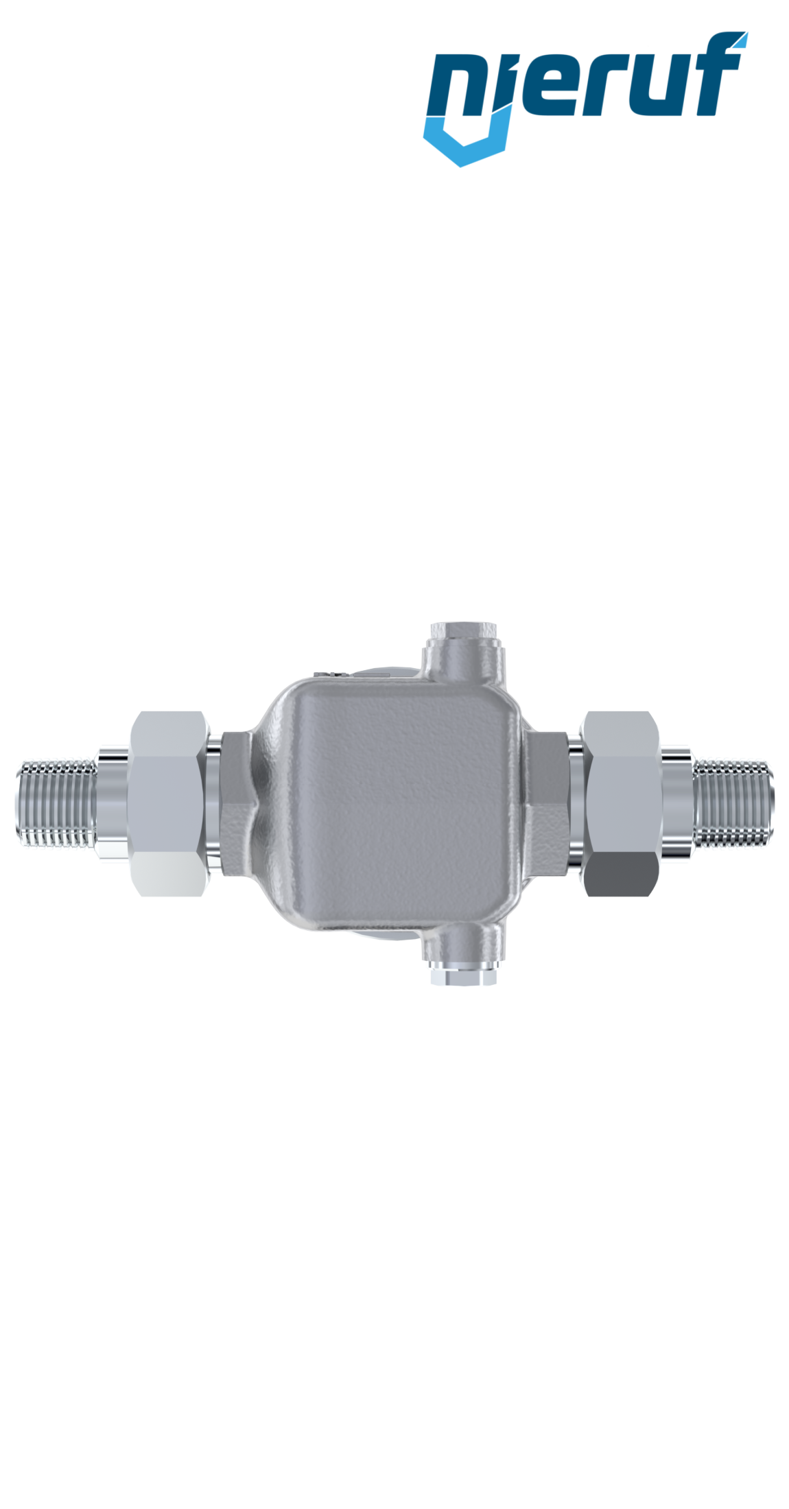 réducteur de pression - basse pression mâle 3/4" pouce DM12 acier inoxydable FPM 0.2 - 2.0 bar