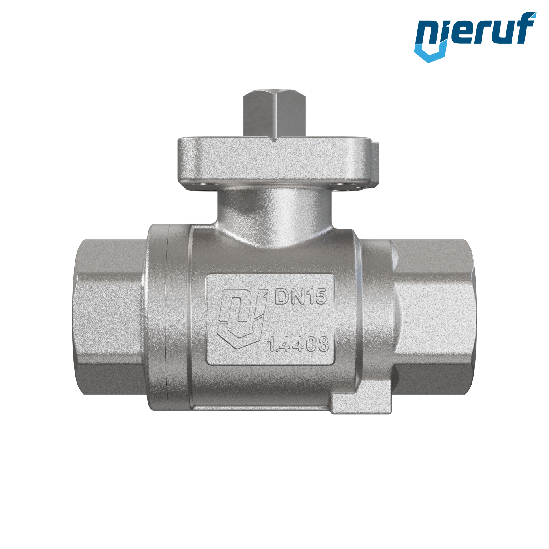 robinet à boisseau sphérique pour gaz DN8 - 1/4" pouce GK06 sans levier manuel