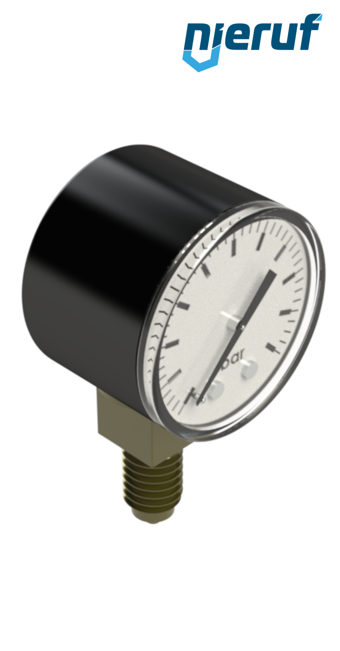 manomètre G 1/4" radial 50 mm acier MM03 0 - 10,0 bar