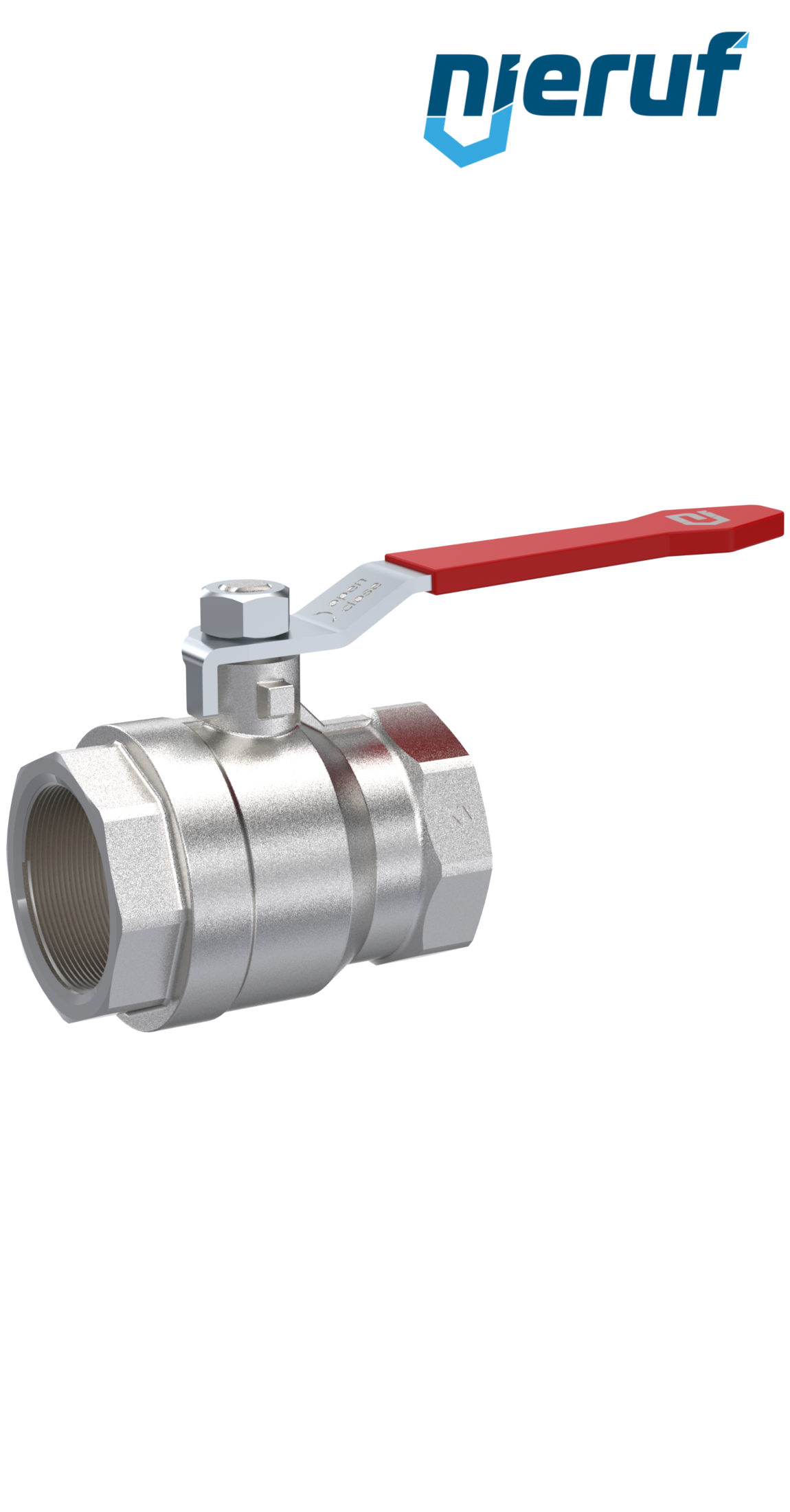 robinet à boisseau sphérique 2 voies DN15 - 1/2" pouce GK01 femelle des deux côtés