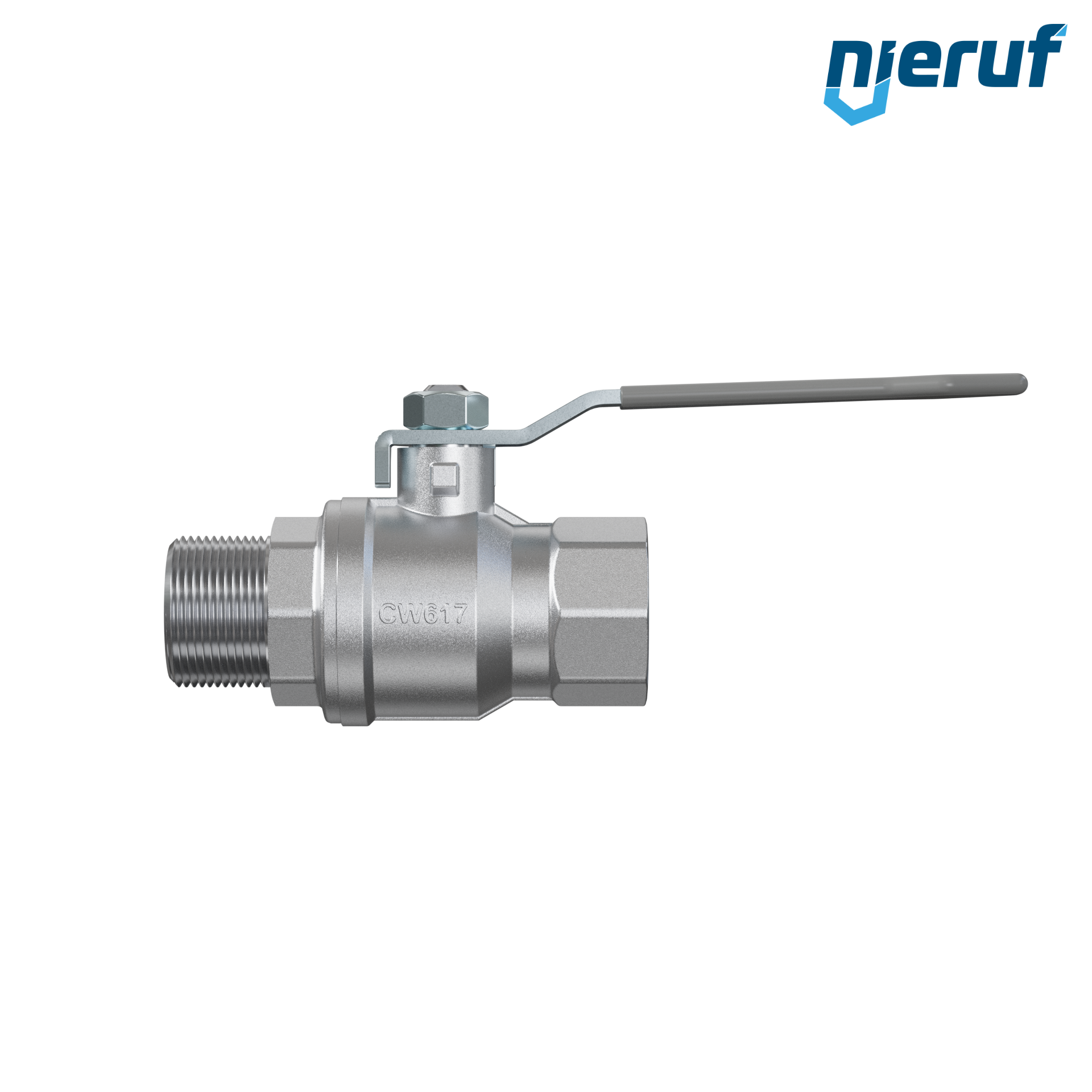 robinet à boisseau sphérique en laiton DN20 - 3/4" pouce GK02 femelle/mâle