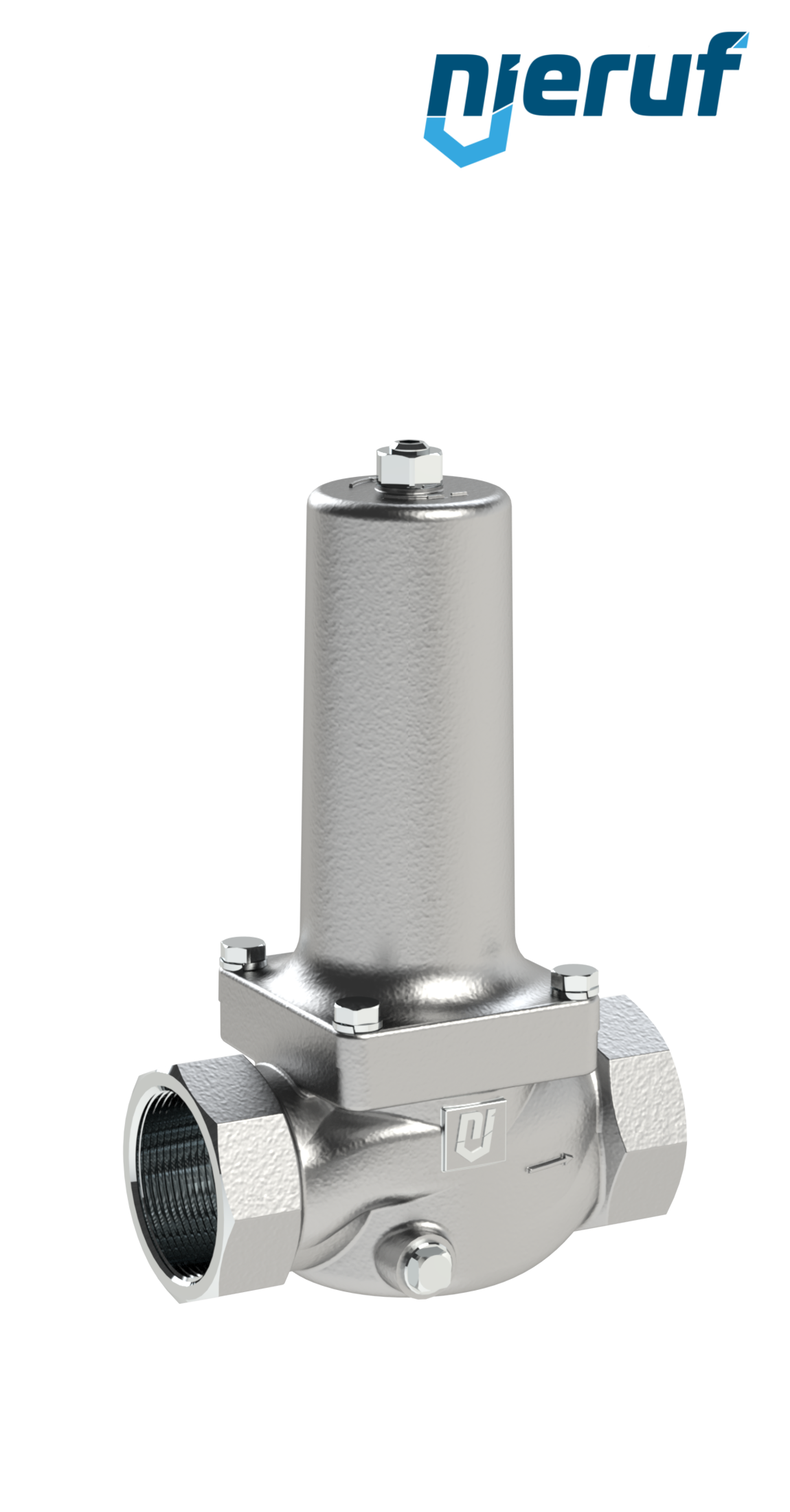 réducteur de pression pour vapeur 1 1/2" pouce NPT DM21 acier inoxydable PTFE / EPDM / FEPM 4.0 - 10.0 bar