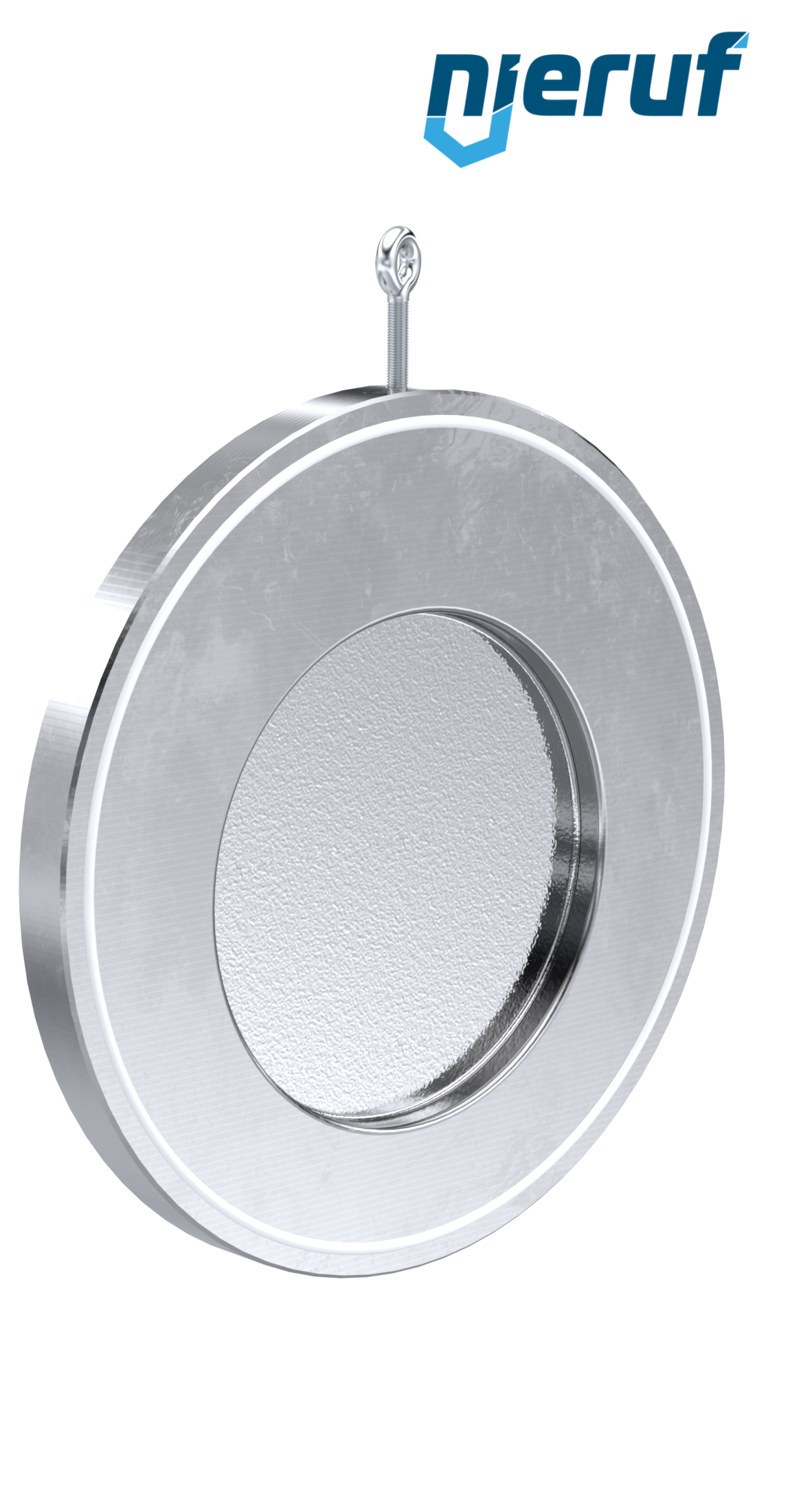 clapet anti-retour entre brides type wafer DN250 ZR02 acier inoxydable 1.4408 PTFE