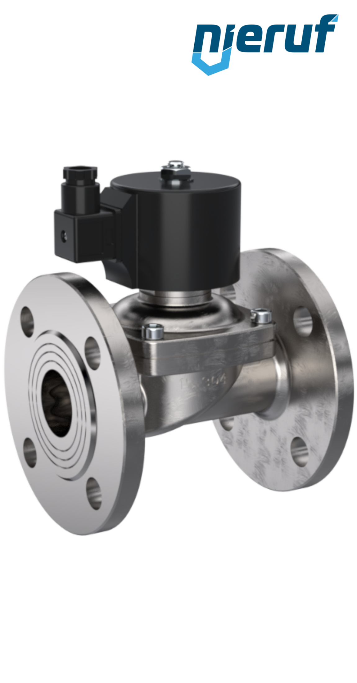 électrovanne à brides DN25 acier inoxydable FV01 EPDM 230V 50Hz