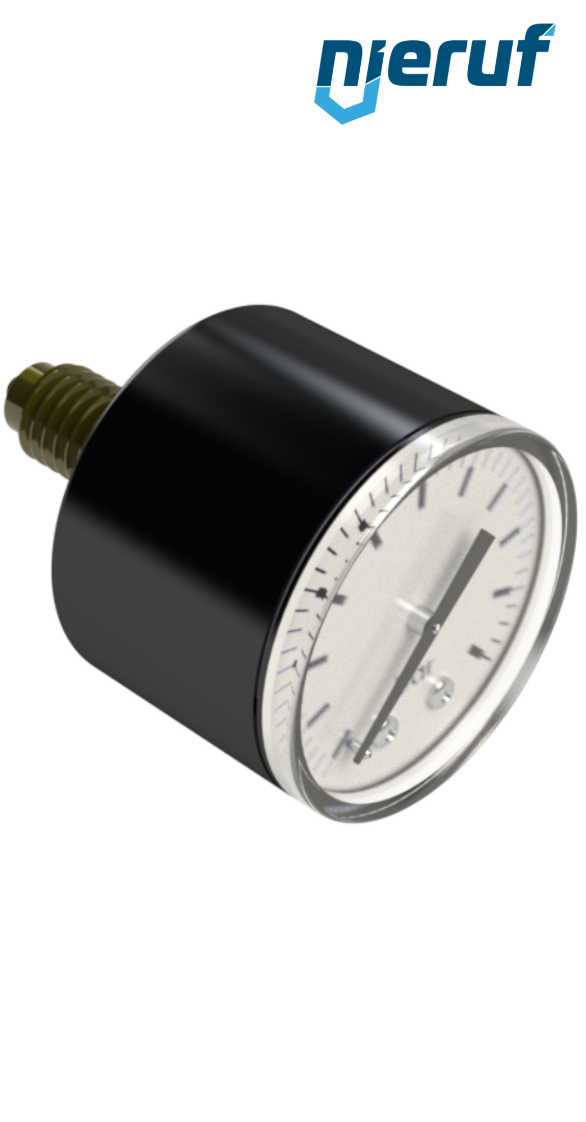 manomètre G 1/4" axial 50 mm acier MM03 0 - 10,0 bar