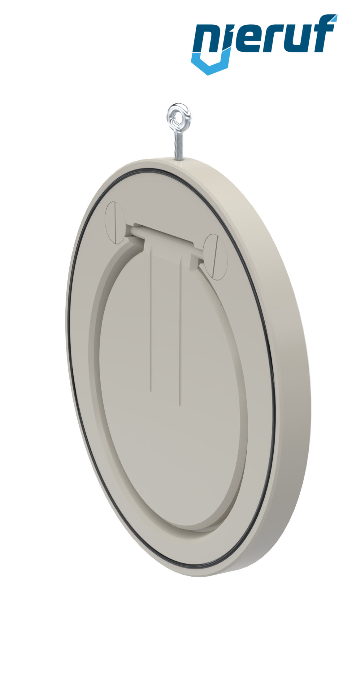 clapet anti-retour entre brides type wafer DN300 ZR06 plastique PP-H EPDM