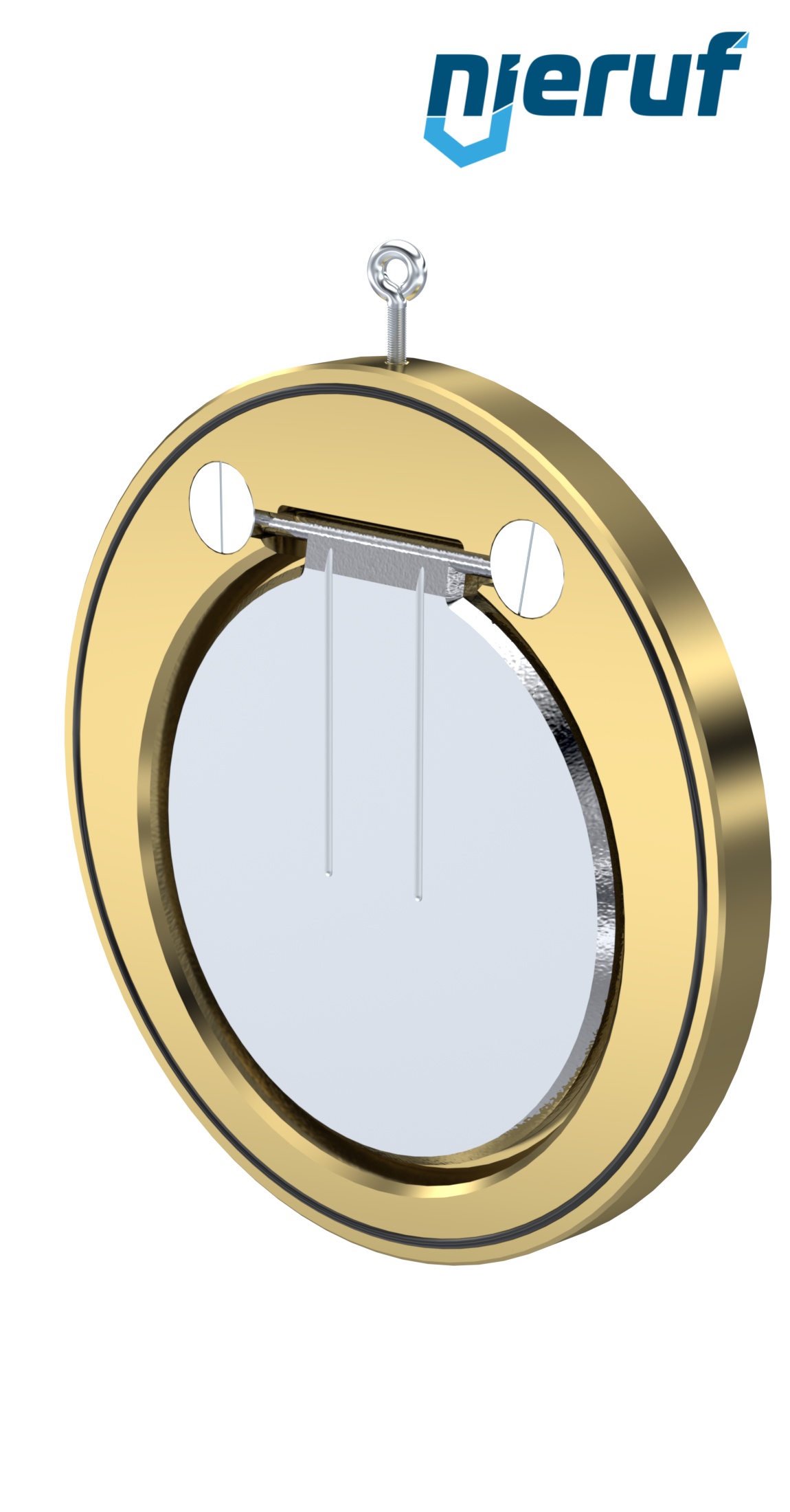 clapet anti-retour entre brides type wafer DN300 ZR09 aluminium-bronze 2.0975 NBR