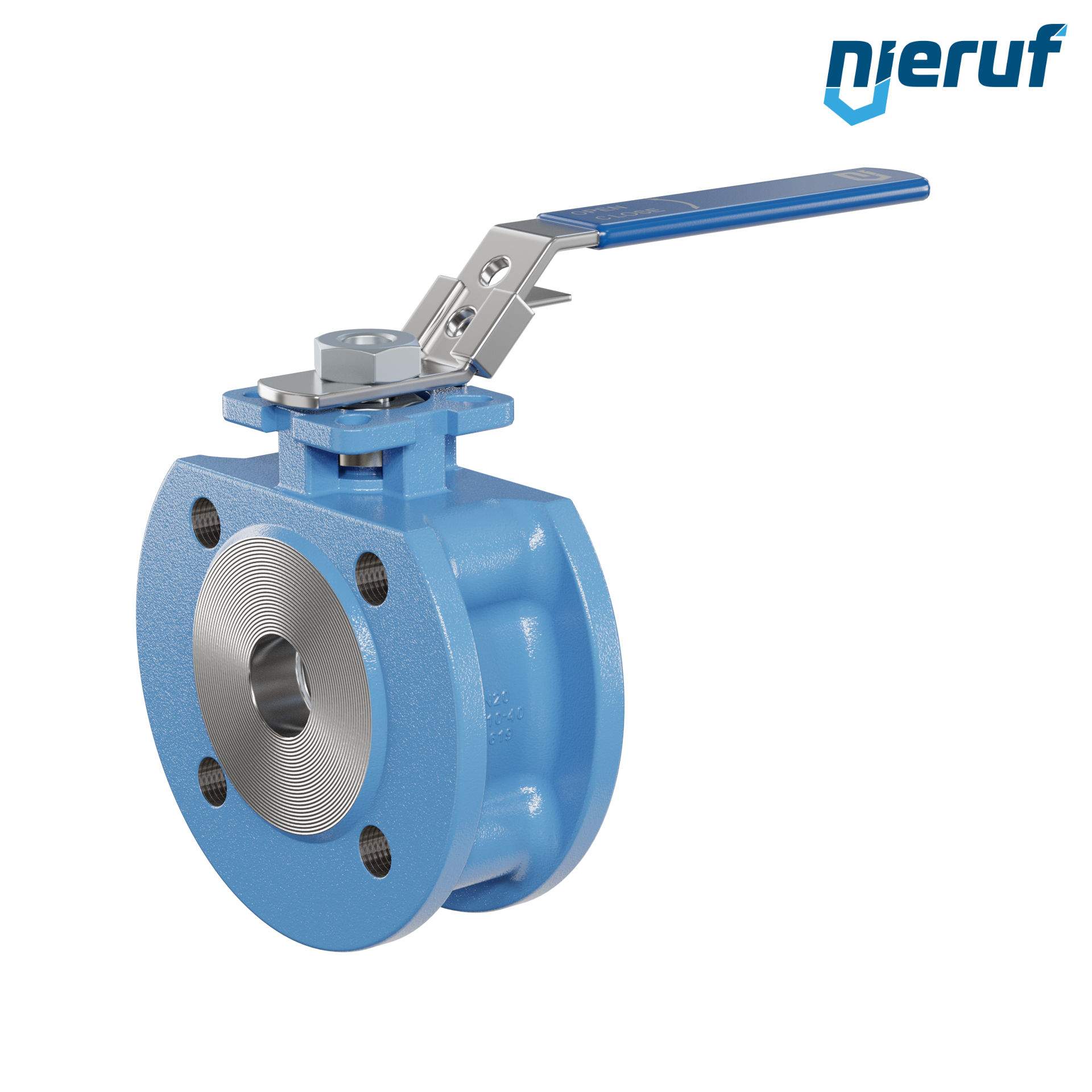 valvola a sfera dal design compatto DN20 PN16 FK03 acciaio fuso 1.0619 sfera in acciaio inossidabile 1.4408