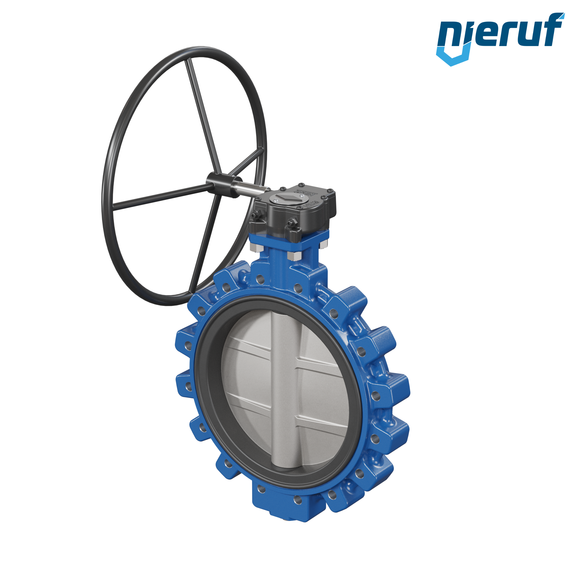 vanne papillon AK02 DN 400 PN10 conforme aux normes FDA volant