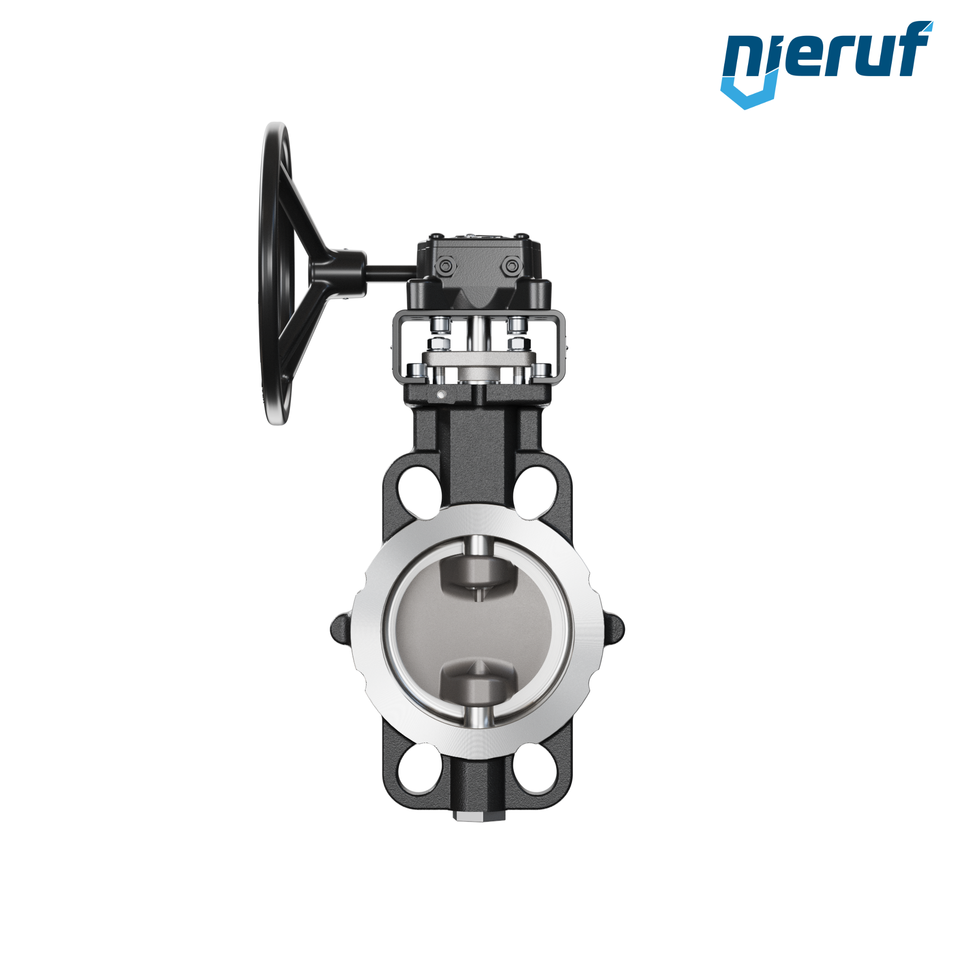 vanne papillon triple excentration AK13 DN 100 PN10-40 ANSI150-300 engrenage
