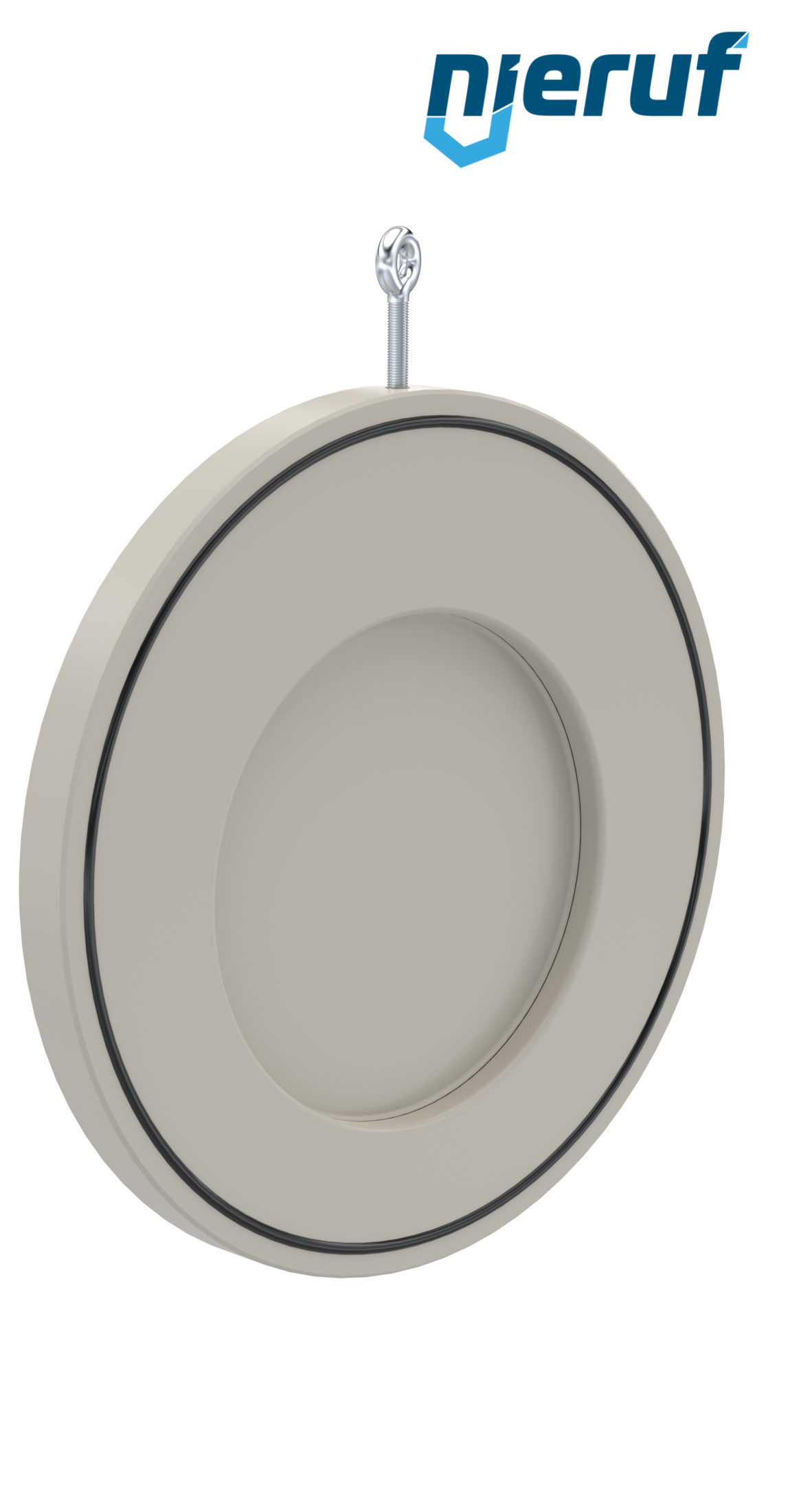 clapet anti-retour entre brides type wafer avec ressort DN250 ZR08 plastique PP-H NBR