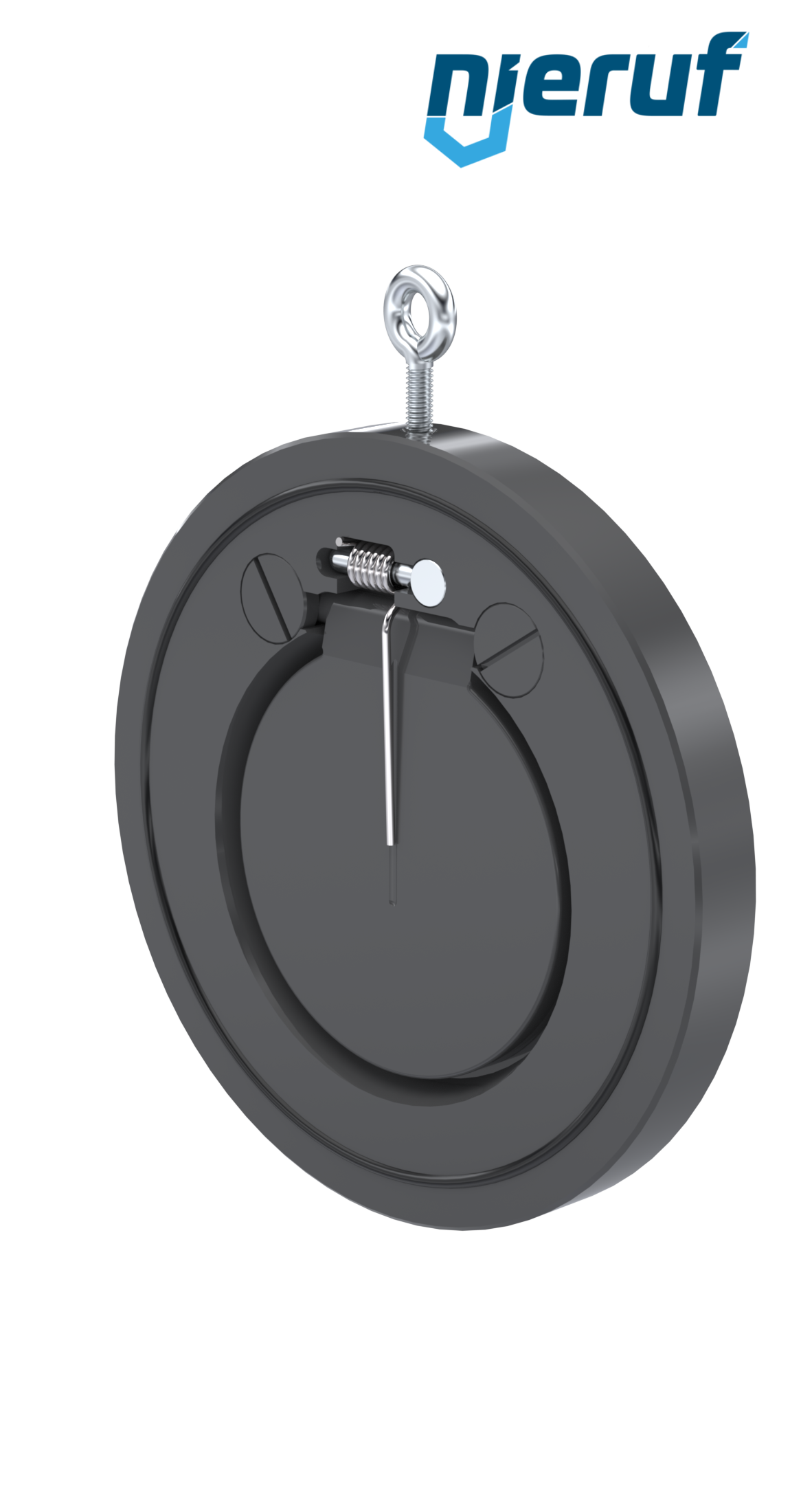 clapet anti-retour entre brides type wafer avec ressort DN125 ZR07 plastique PVC-U EPDM