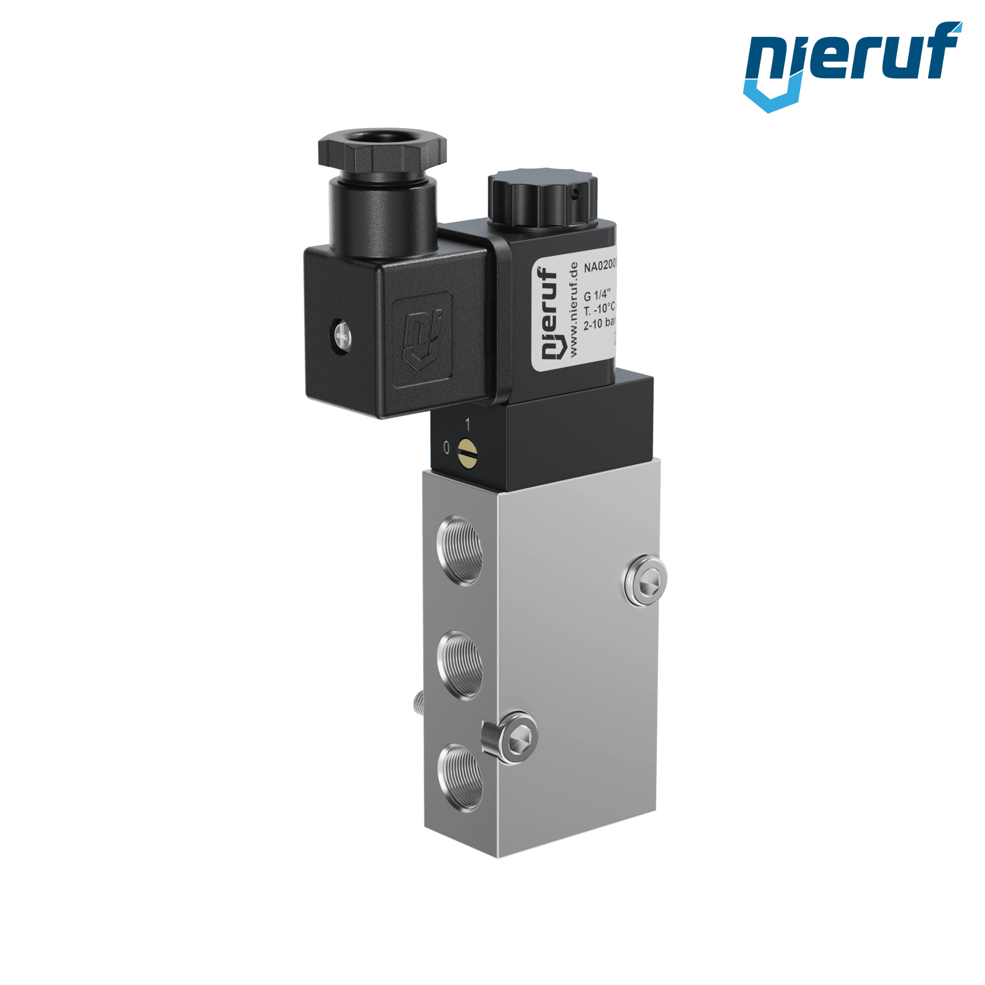 elettrovalvola Namur a 5/2 vie G 1/4" pollici NA02 230V 50Hz