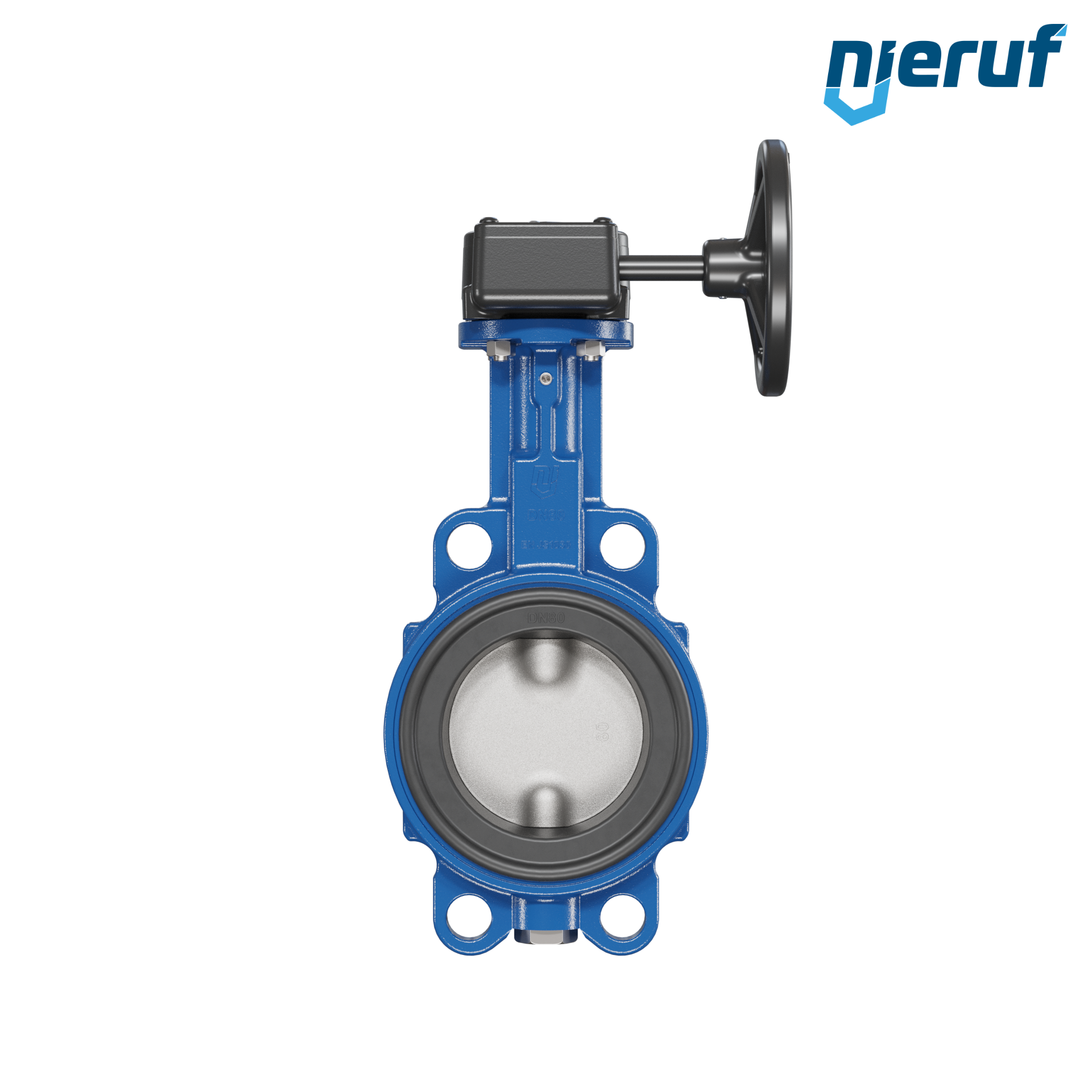 vanne papillon AK01 DN 80 PN6-PN10-PN16 & ANSI150 DVGW-gaz volant