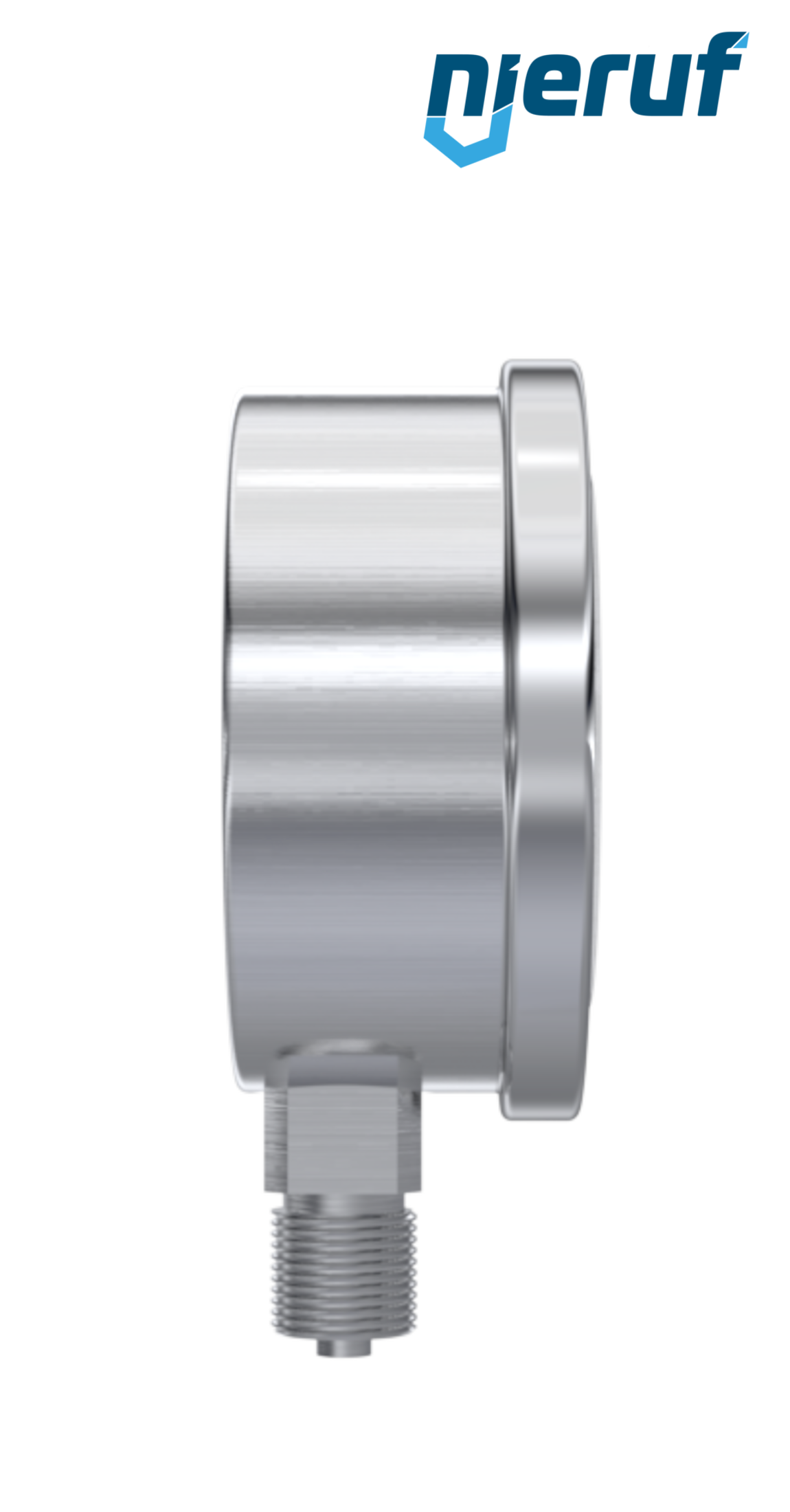 manomètre G 1/4" radiale 63 mm acier inoxydable MM06 0 - 400,0 bar dans un bain de glycérine
